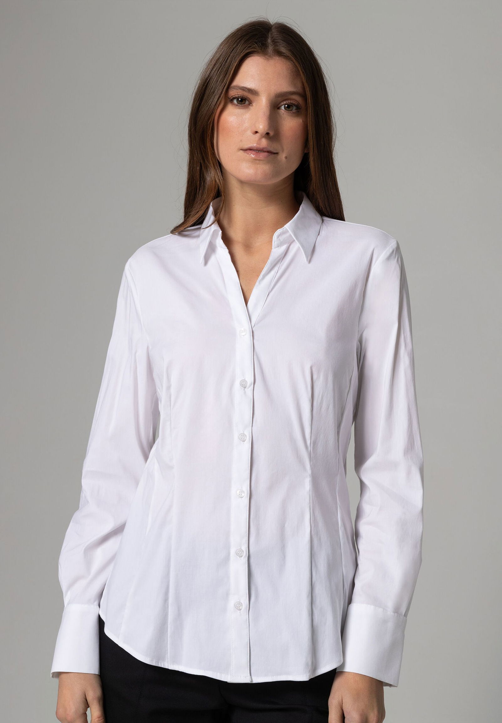 More & More |  More & More Druckbluse  | 38 | weiss