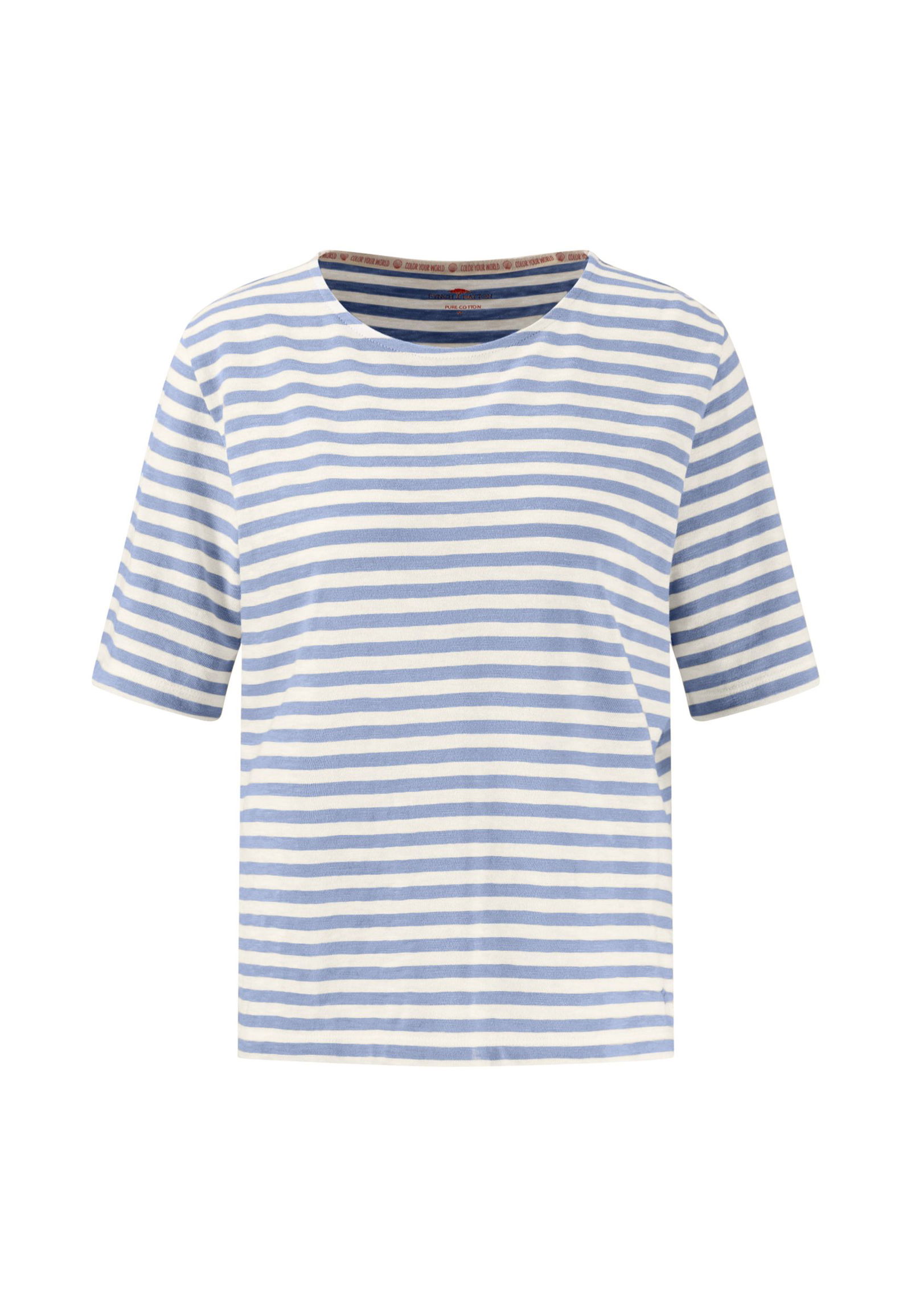 Fynch Hatton |  T-SHIRT STRIPE SLUB STRUCTURE | XL | 2486_619