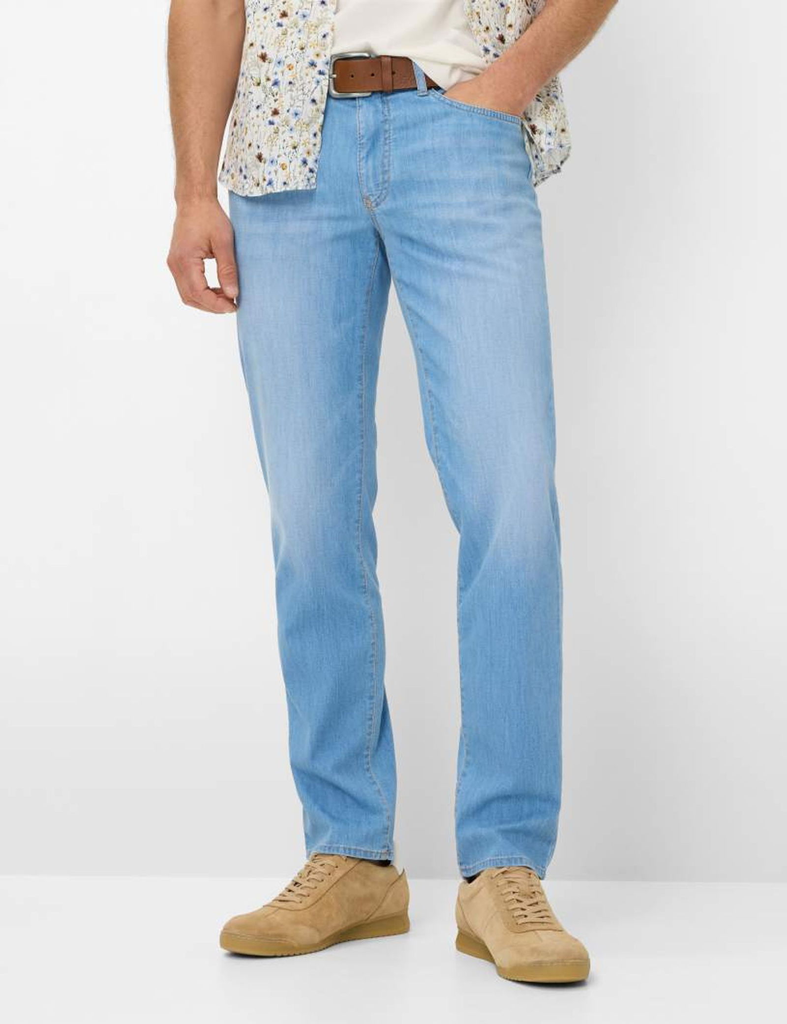 Brax |  Brax Straight Leg Jeans Style "Cadiz" | 35/32 | blush blue