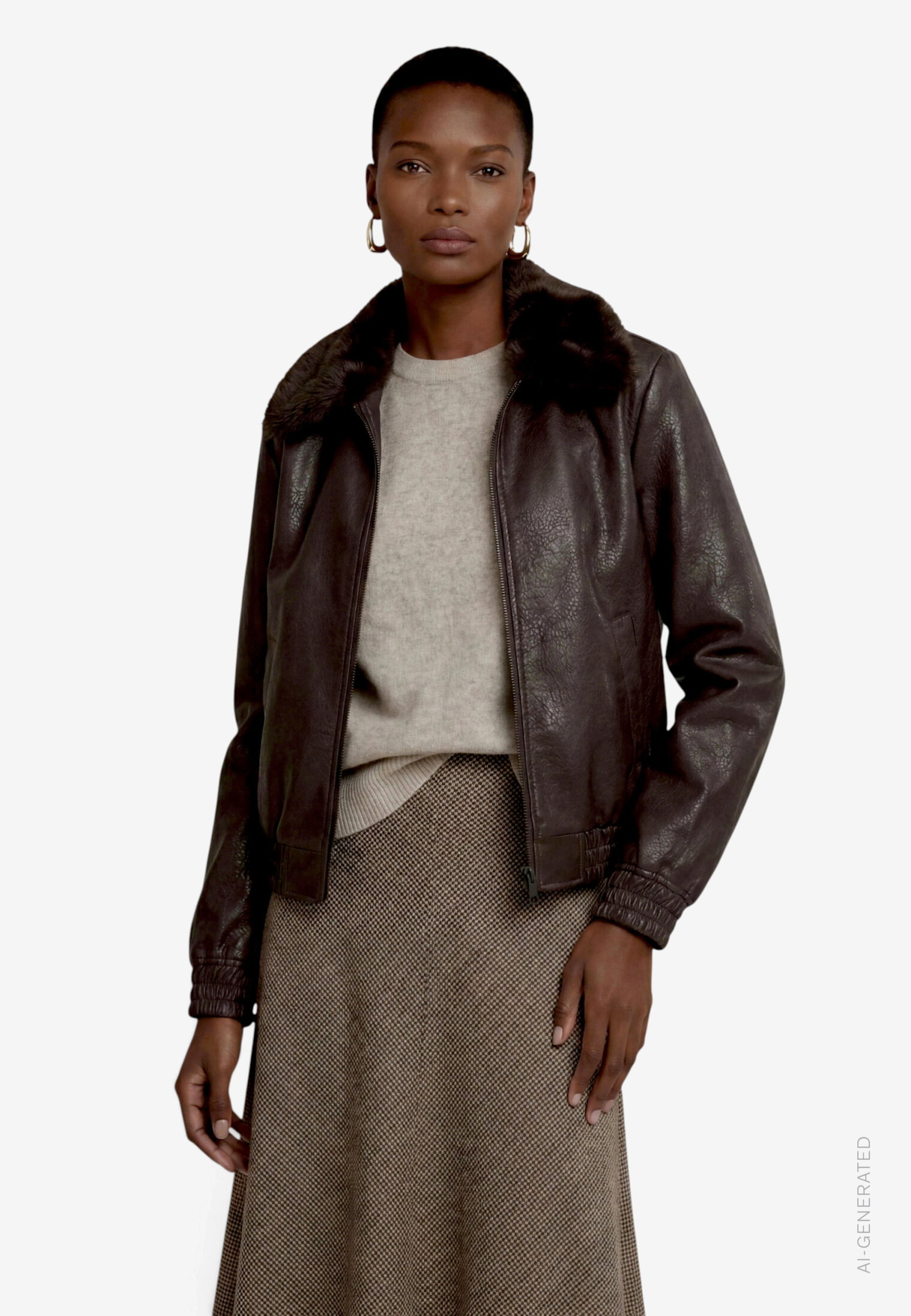 Blazerjacke Kurz 1/1 Arm, Black Coffee #2