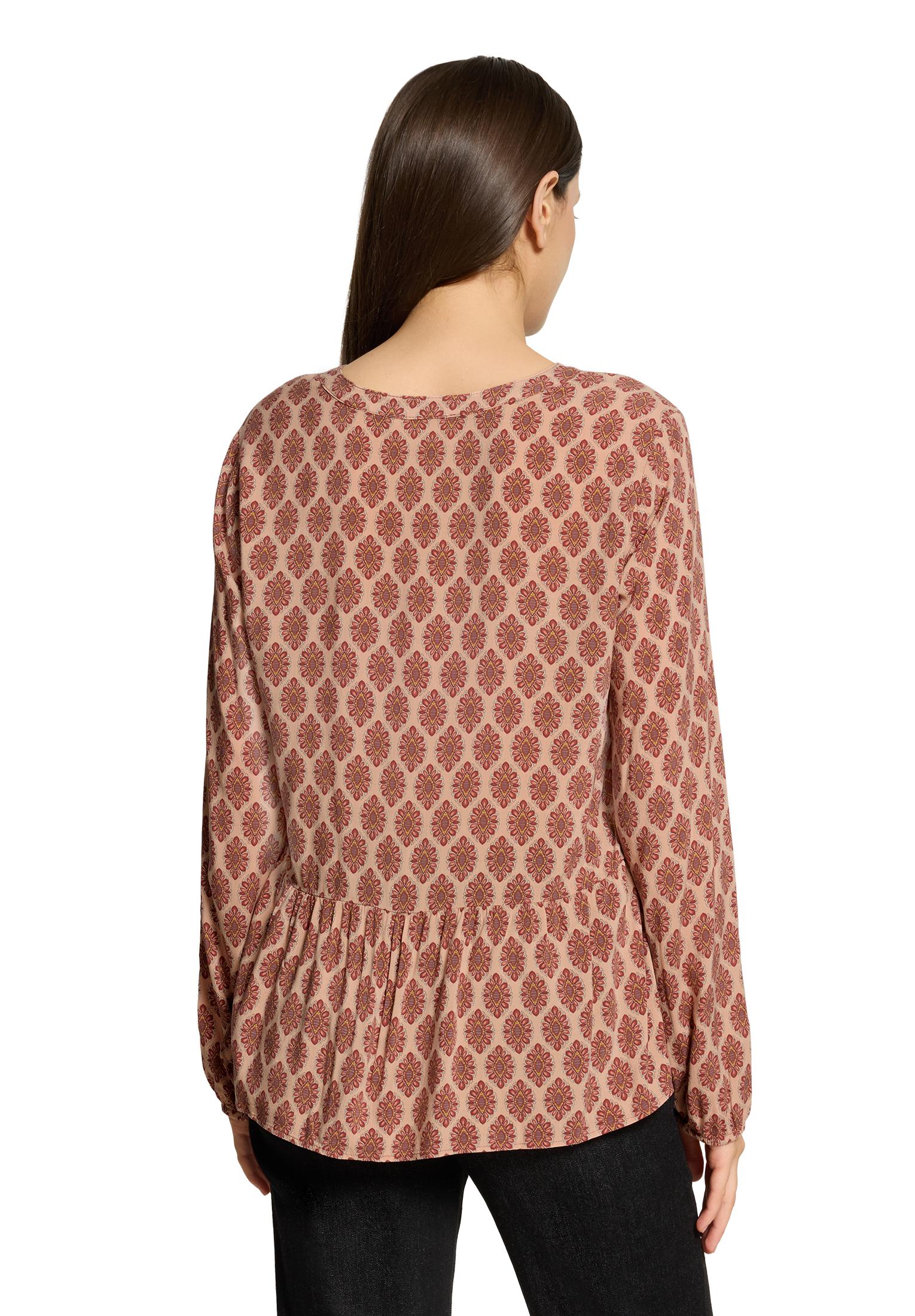 Bluse Kurz 1/1 Arm, Rosé/Rosé #4