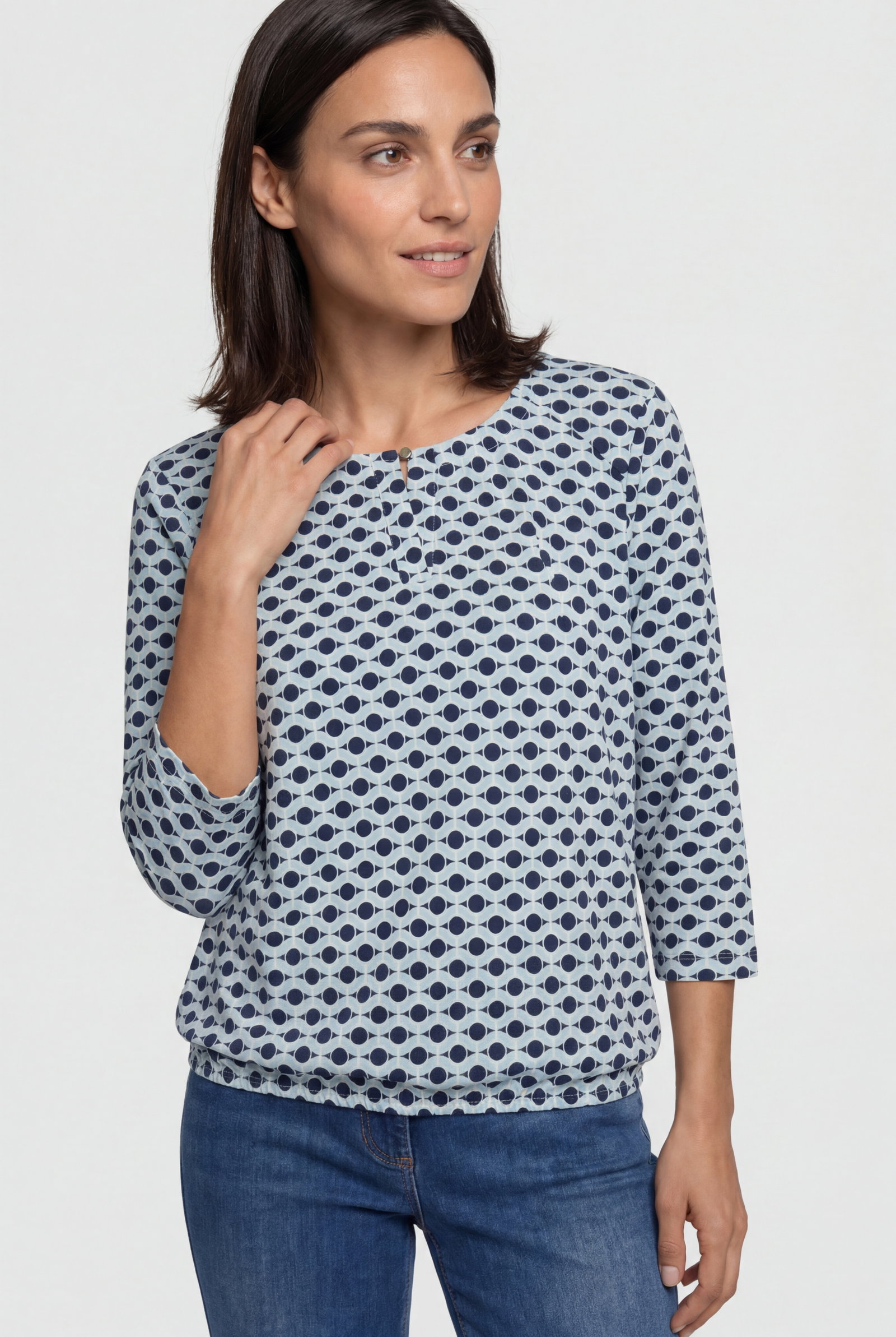 T-Shirt Long Sleeves, Power Navy #3