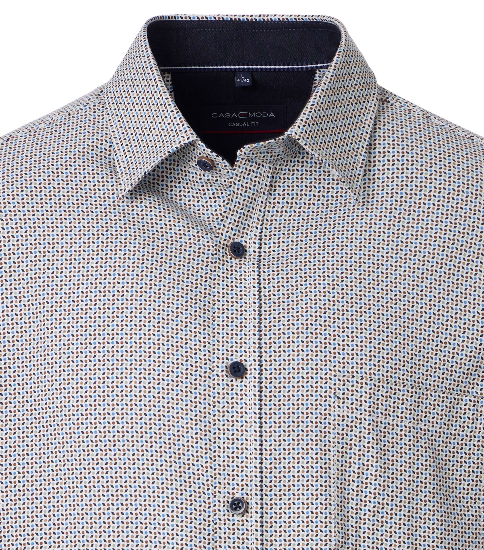 Casa Moda |  Casa Moda Hemd Regular Fit  | XL | grün