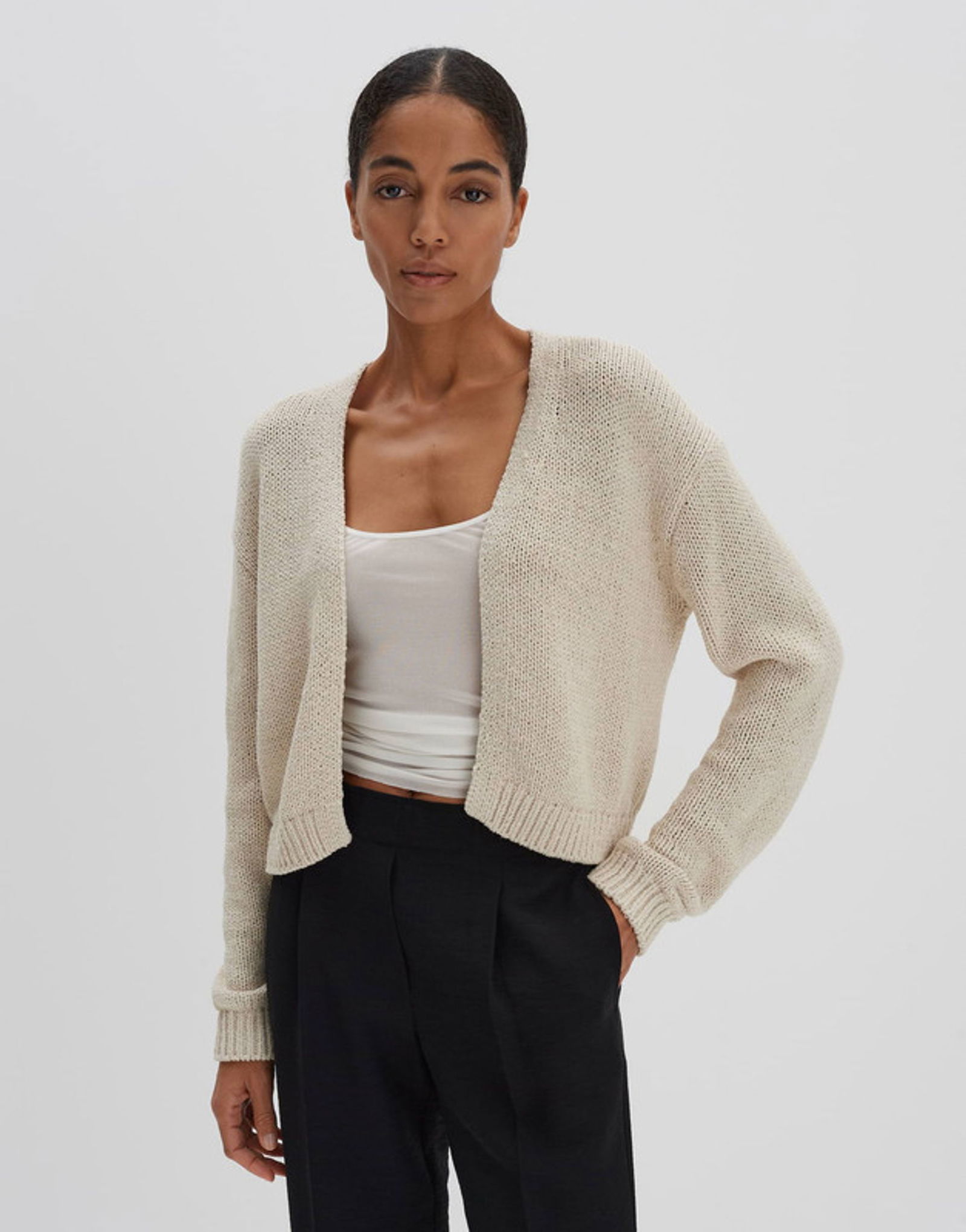 433fafbca51791b2d76439fdf6667877 Someday |  Someday Strickjacke | Cardigan  | 36 | natural glaze