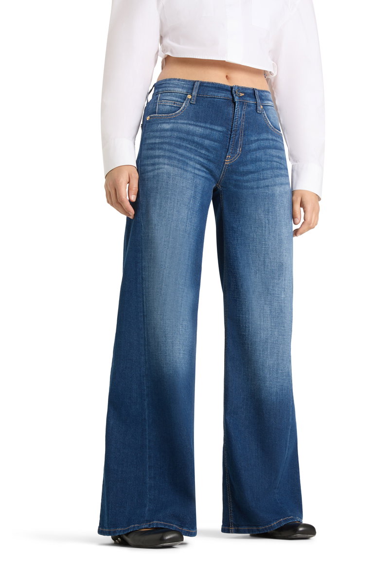 Cambio weite Jeans "Palazzo Patch" #6