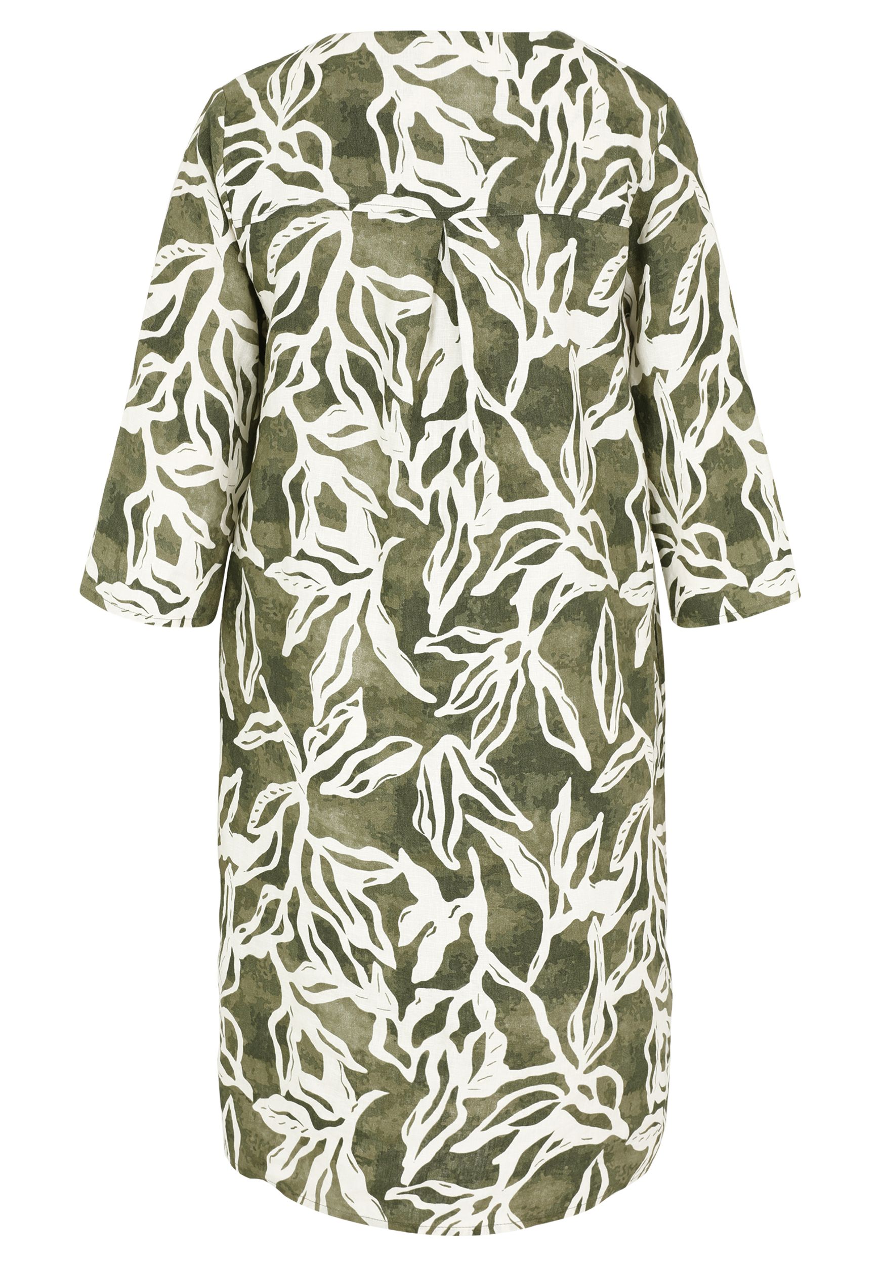  |  Kleid Kurz, Cream/Green | 42 | cream/green