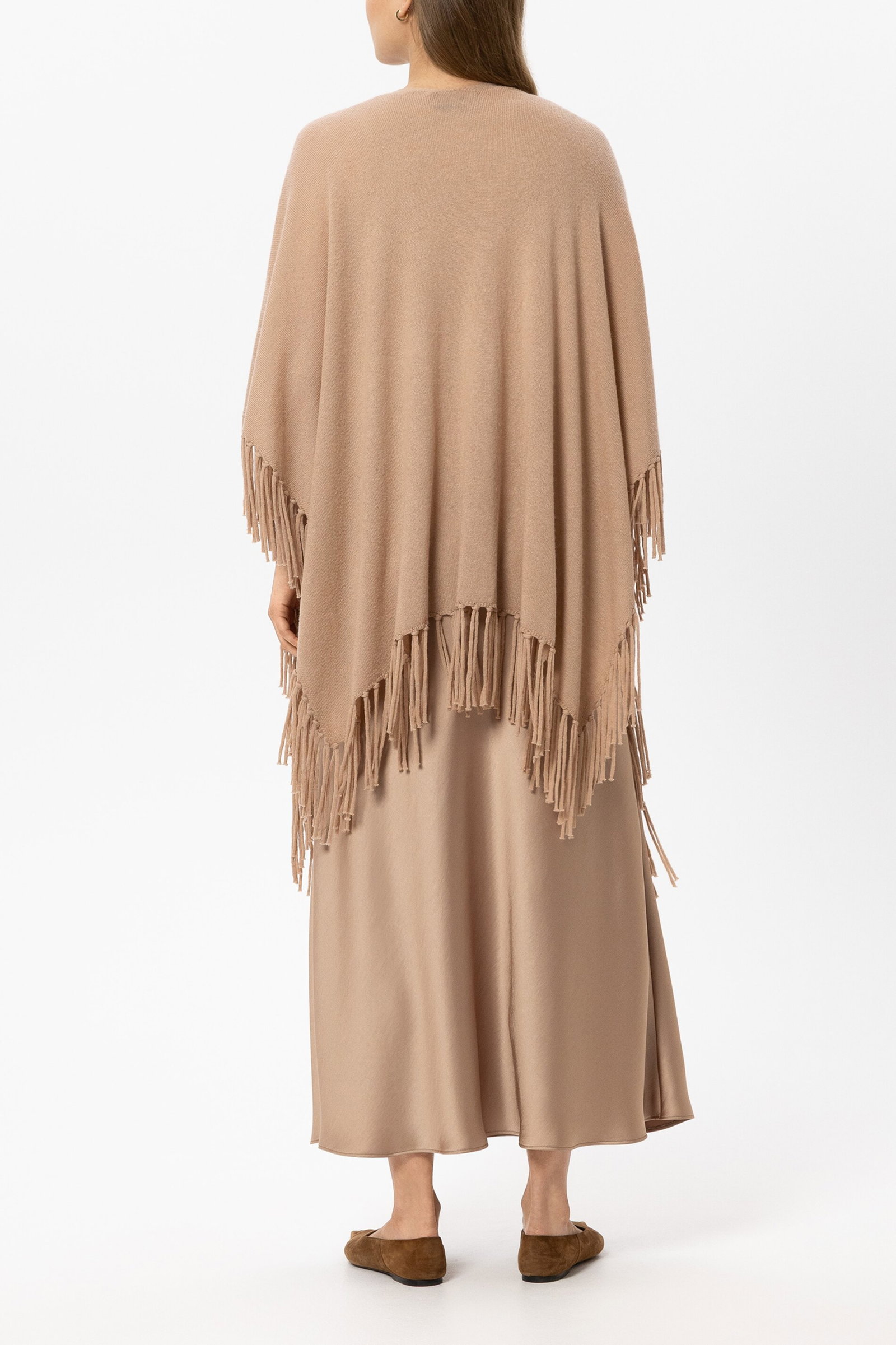Luisa Cerano Cape aus Alpaka-Mix nude #4