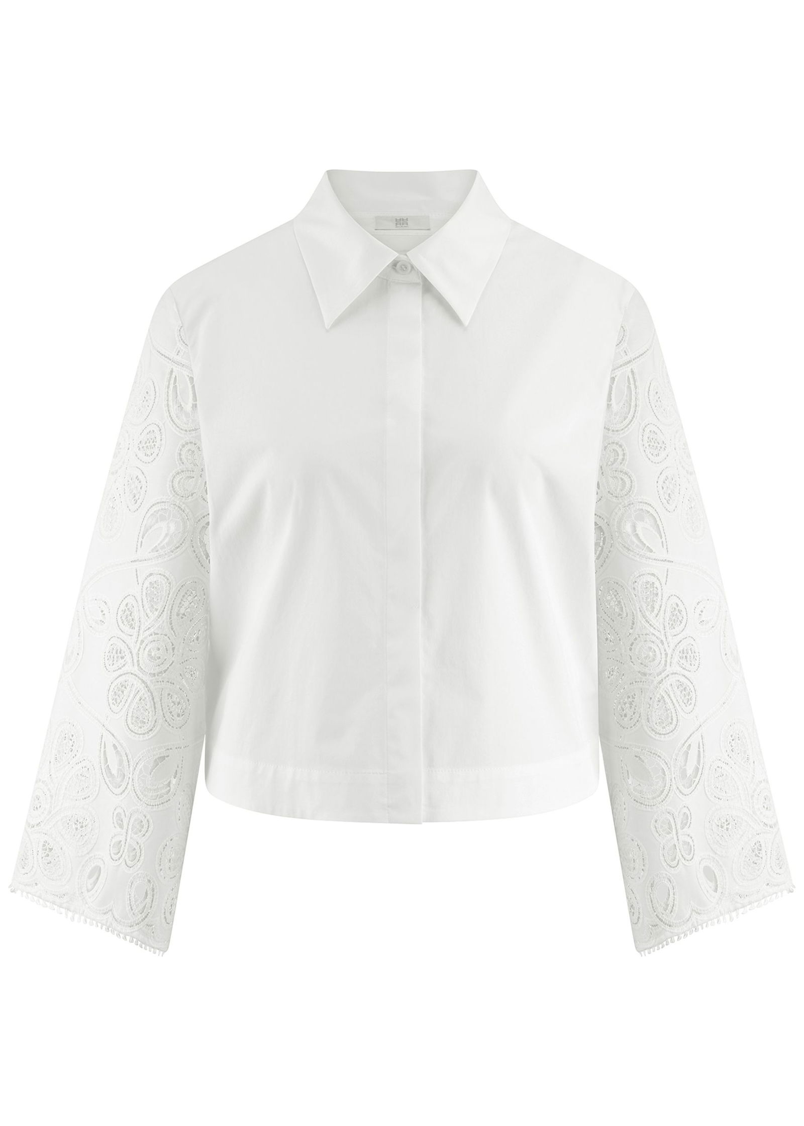 Riani |  Riani Druckbluse  | 40 | offwhite