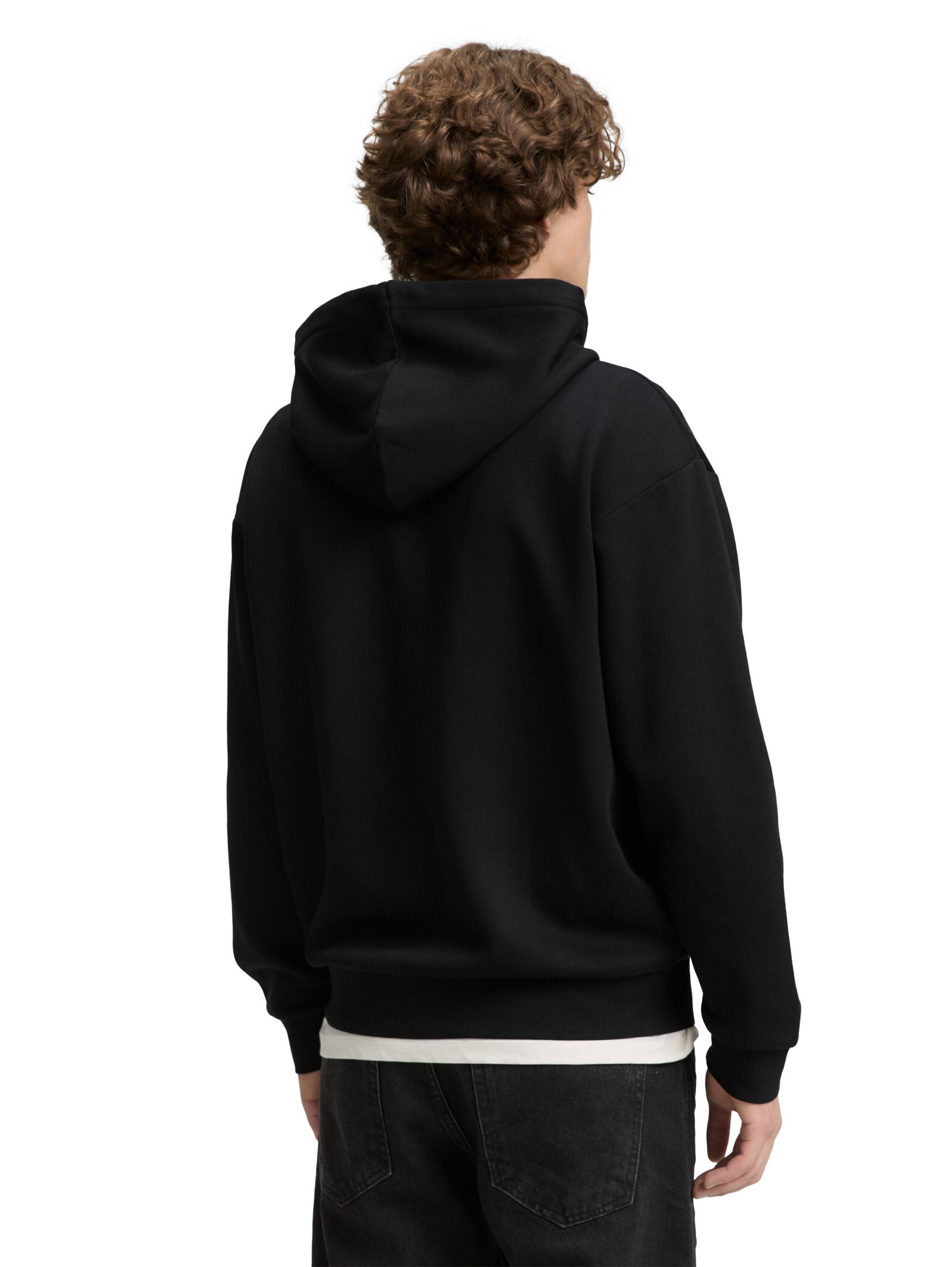 Hoodie Sweatjacke mit Logo-Print #4