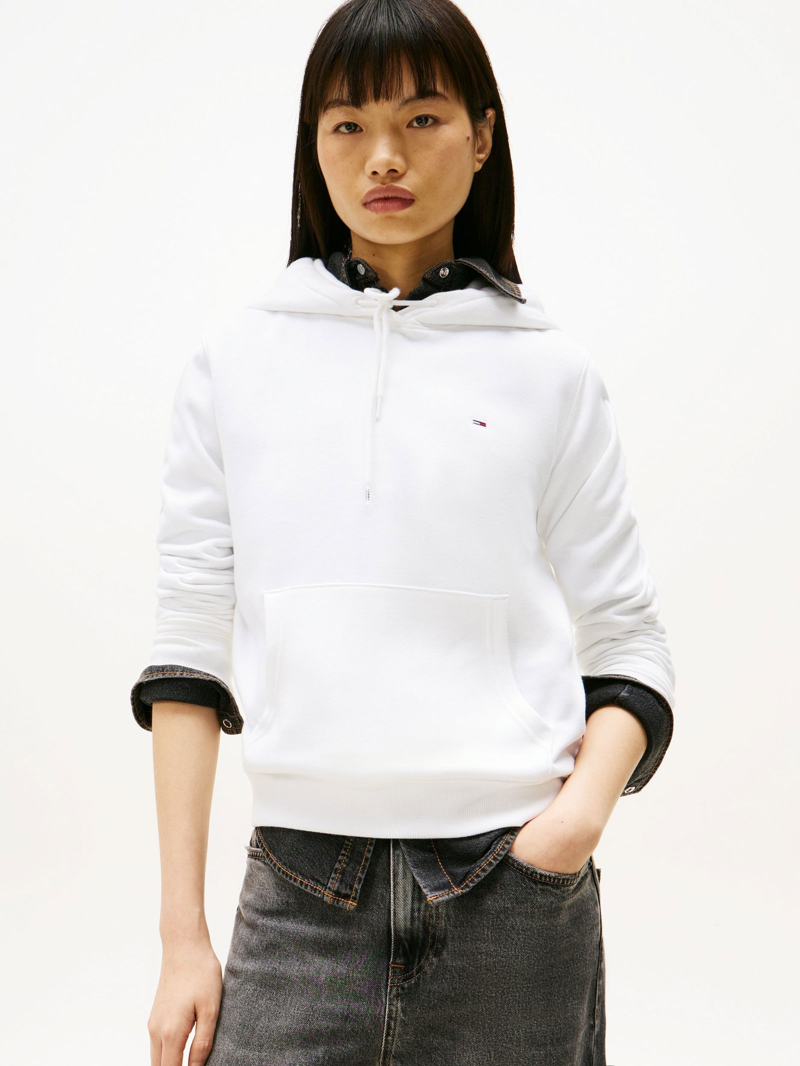 Tommy Jeans |  Tommy Jeans Sweatshirt  | XS | white
