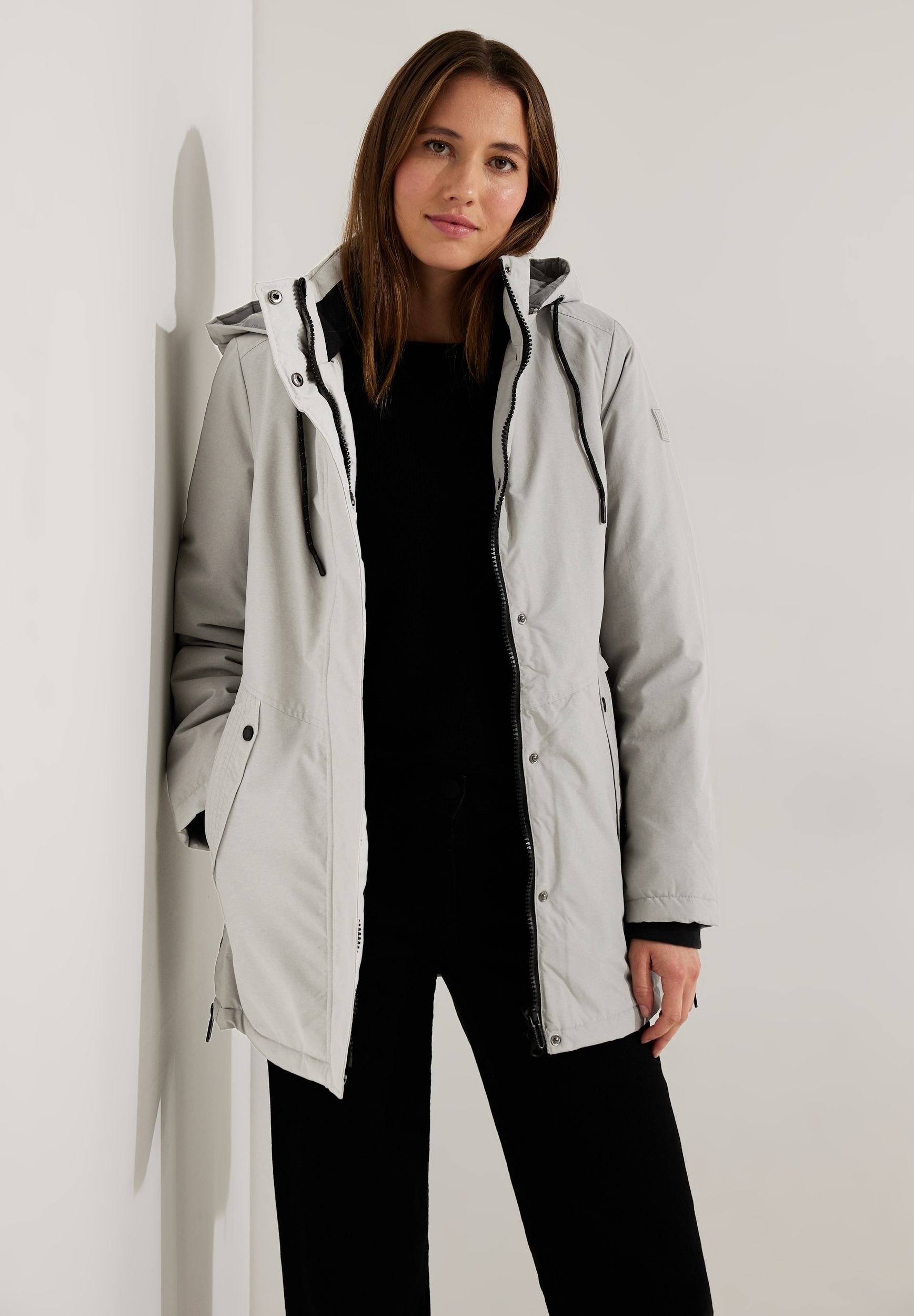 CECIL |  CECIL Funktionsjacke  | XXL | grey melange