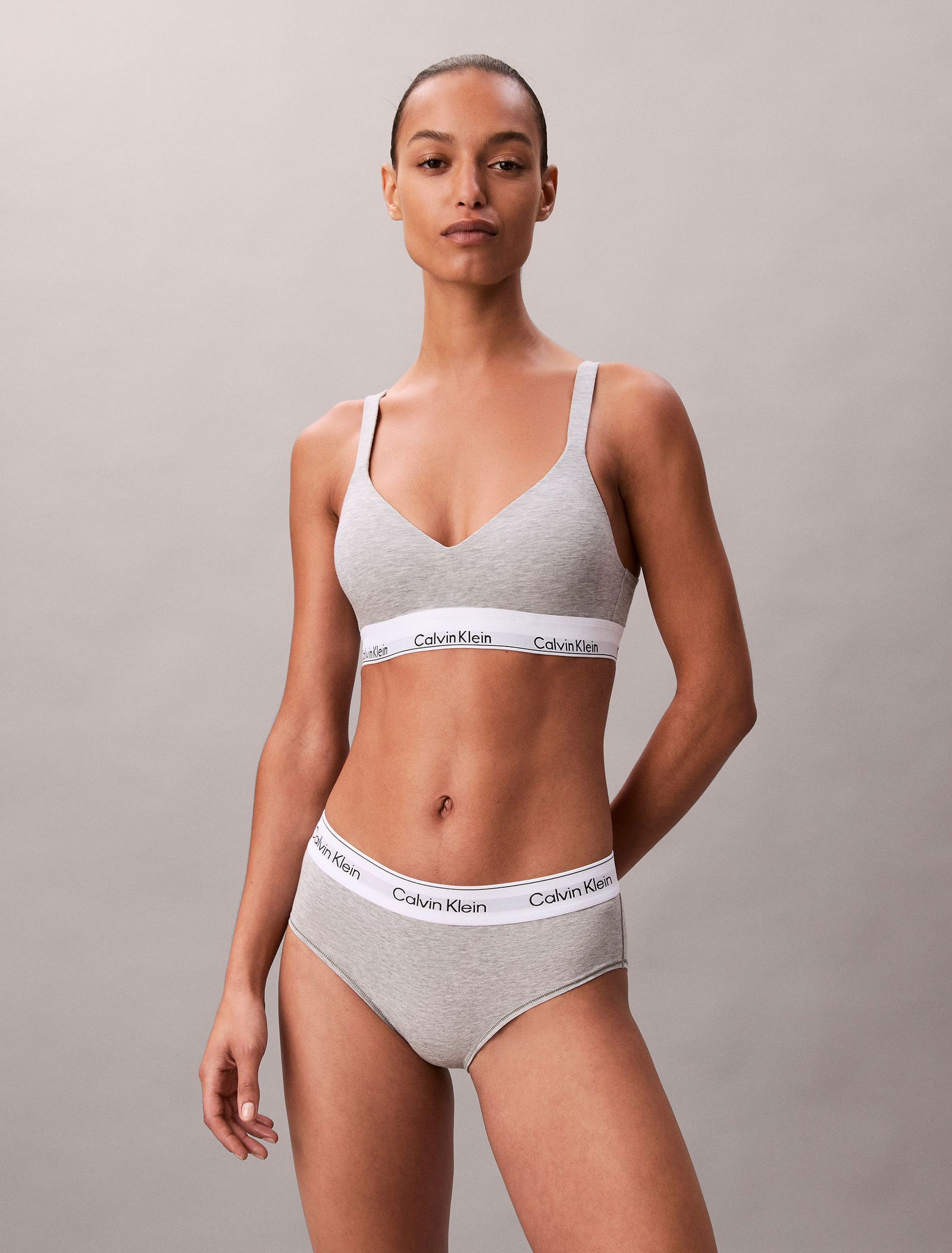 Calvin Klein | Calvin Klein BH ohne Bügel | M | grey heather