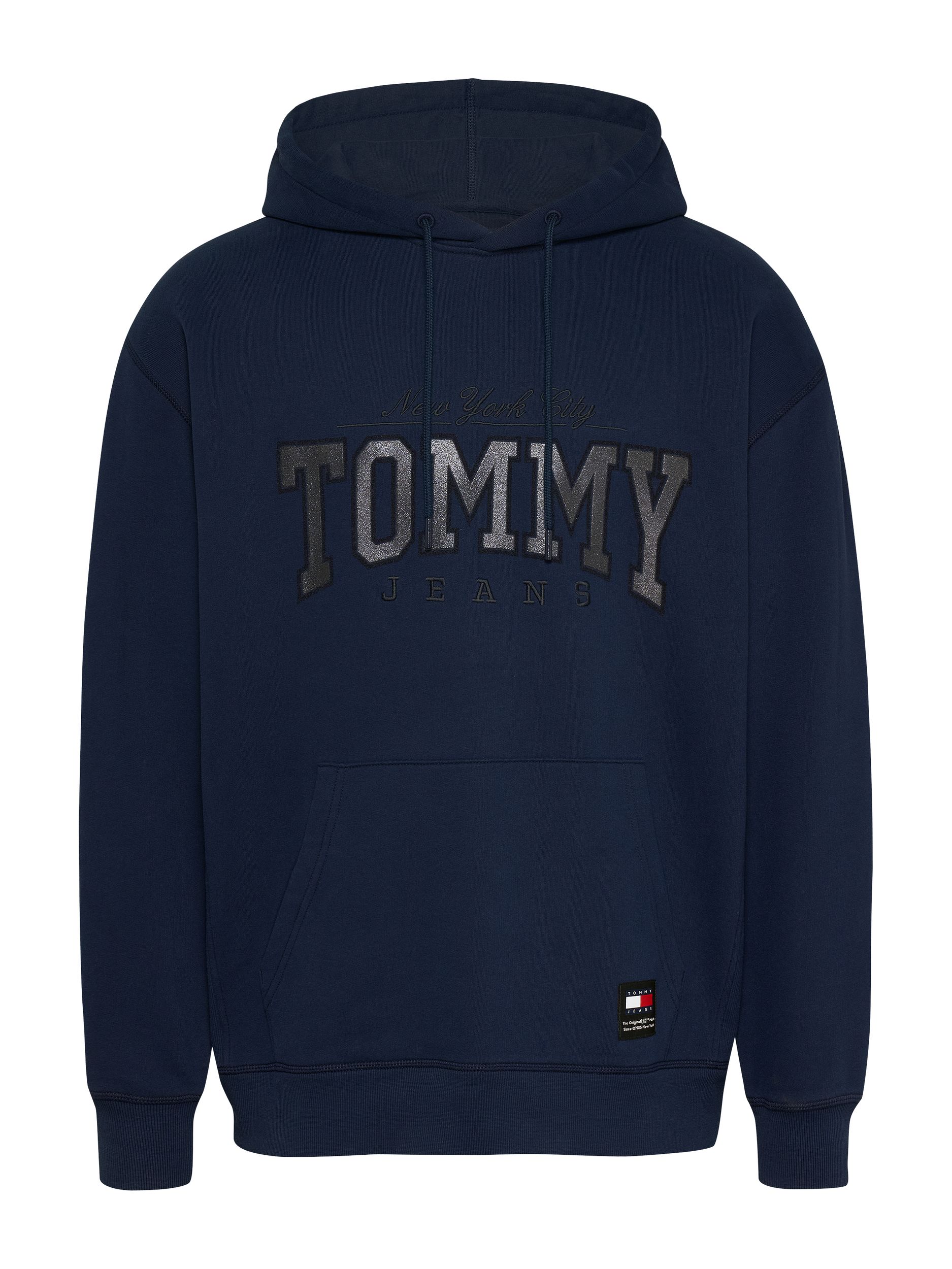  |  TJM RLX TOMMY GLITTER HOODIE | S | dark night navy