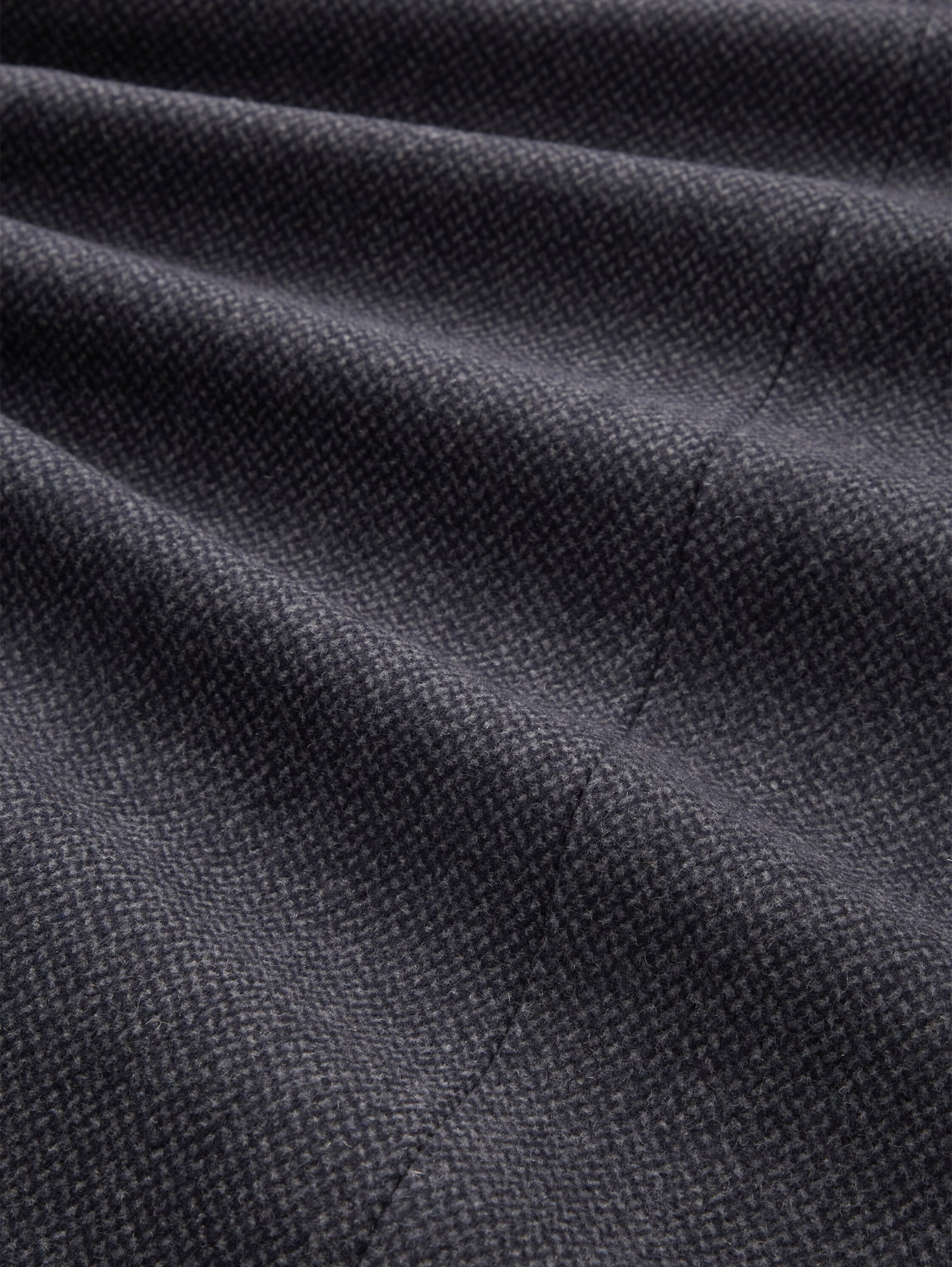 three button wool coat, blueish salt and pepper #2