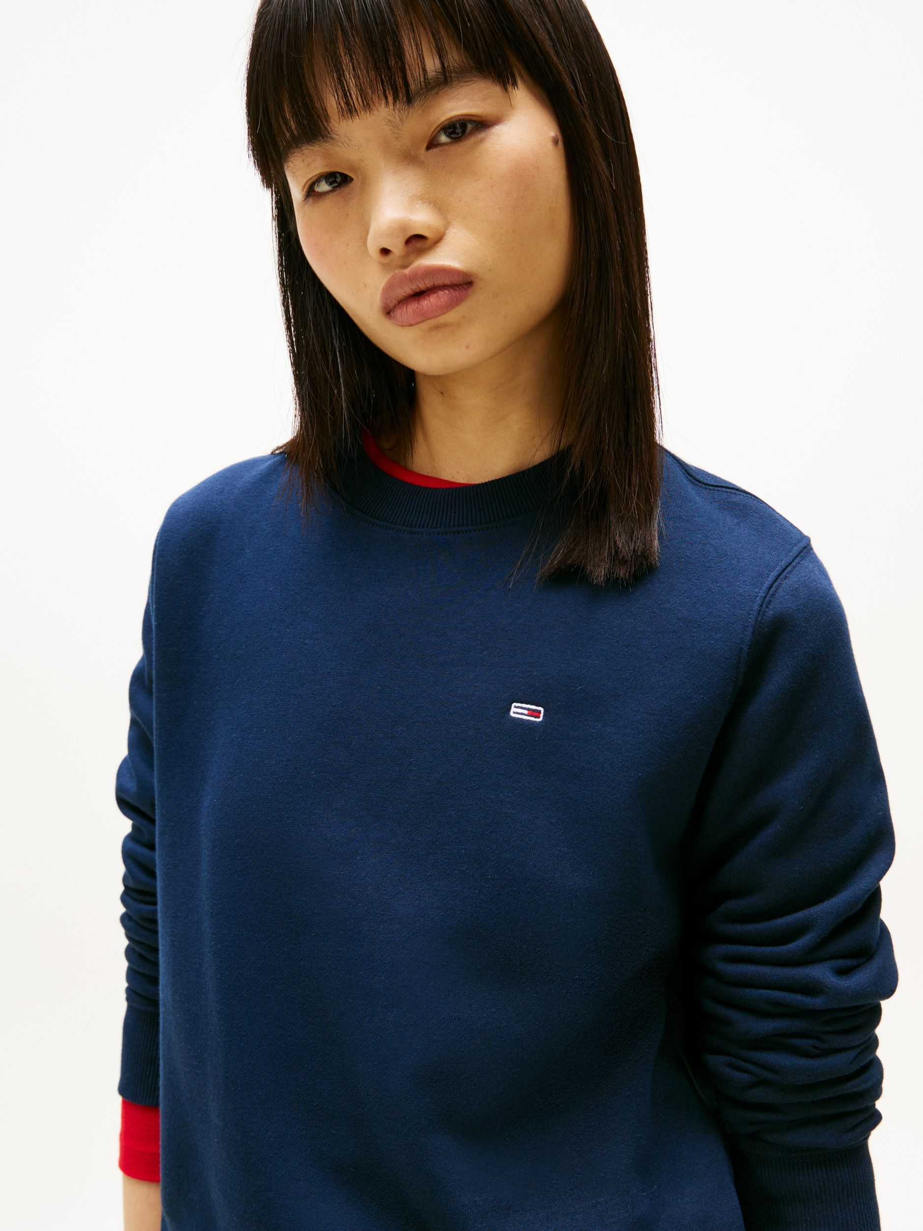 Tommy Jeans |  Tommy Jeans Pullover  | L | dark night navy