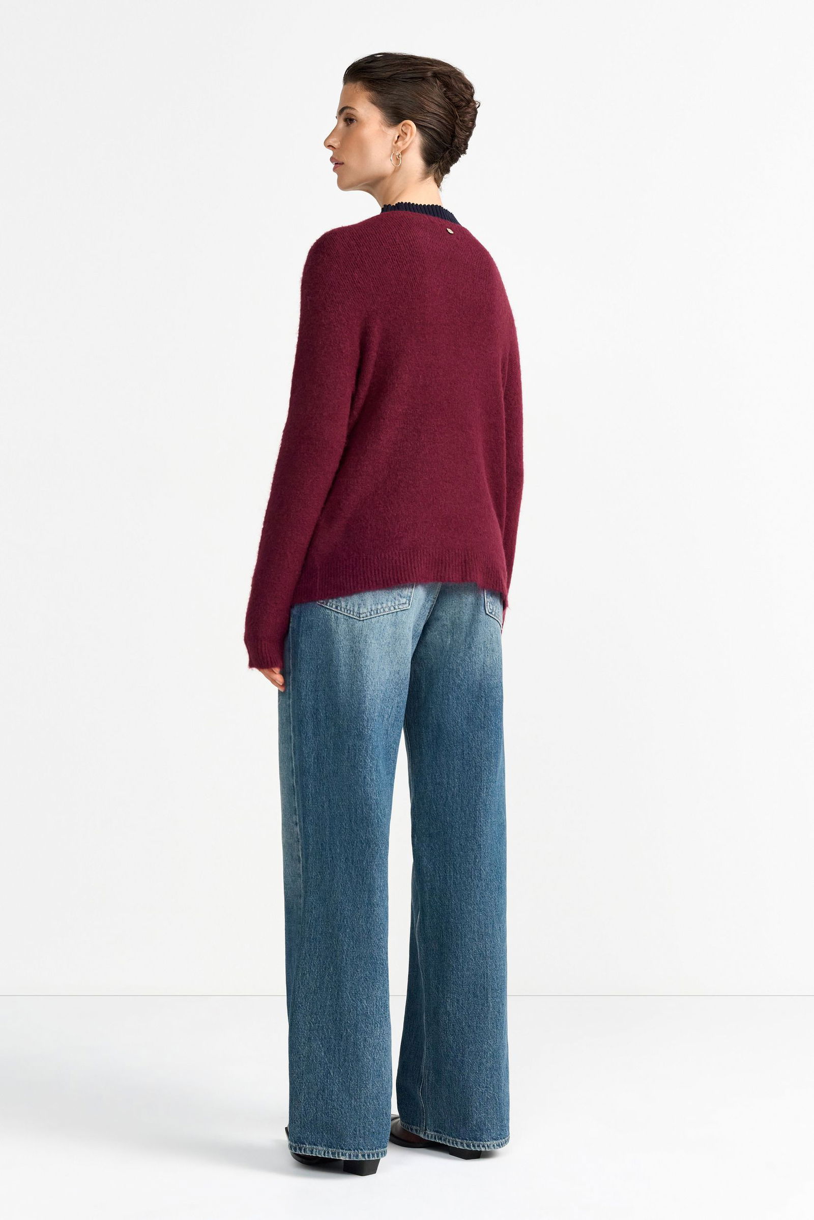 Rich & Royal | Rich & Royal Pullover | XL | ruby glow