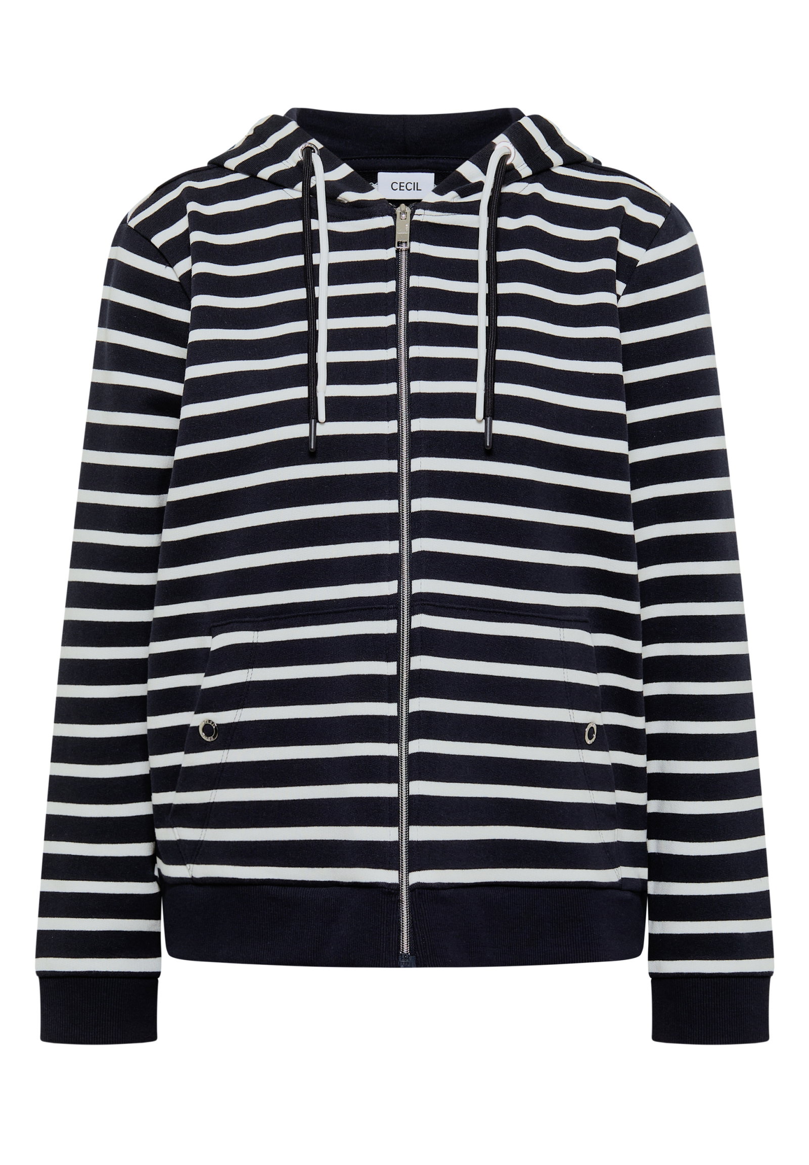 NOS Striped T-Shirt Jacket, urban dark blue #1