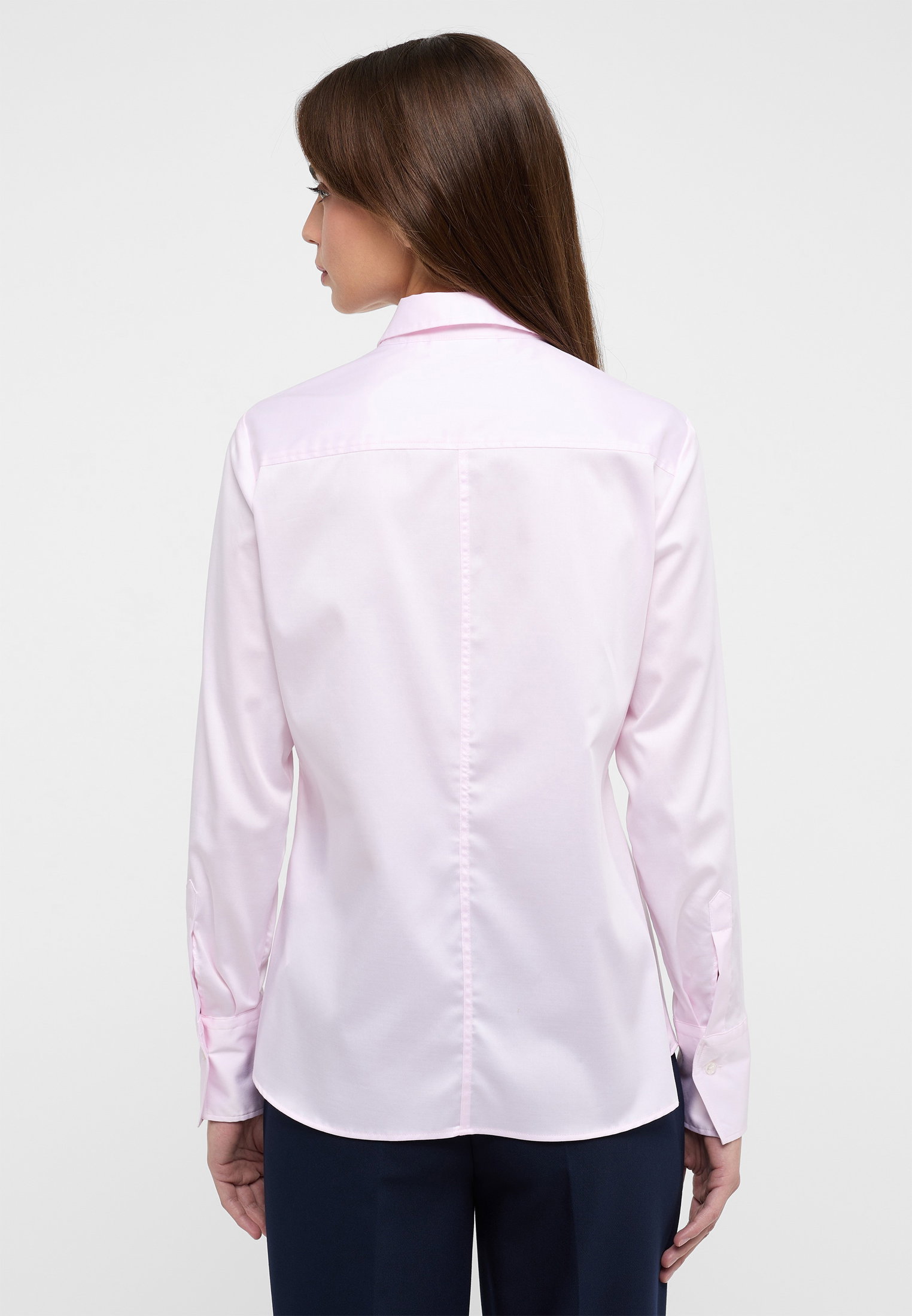 Eterna Bluse Satingewebe Langarm #4