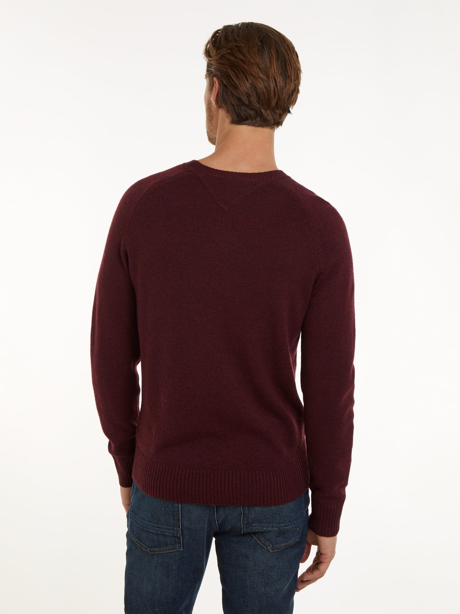 LAMBSWOOL CREW NECK, PINK #4