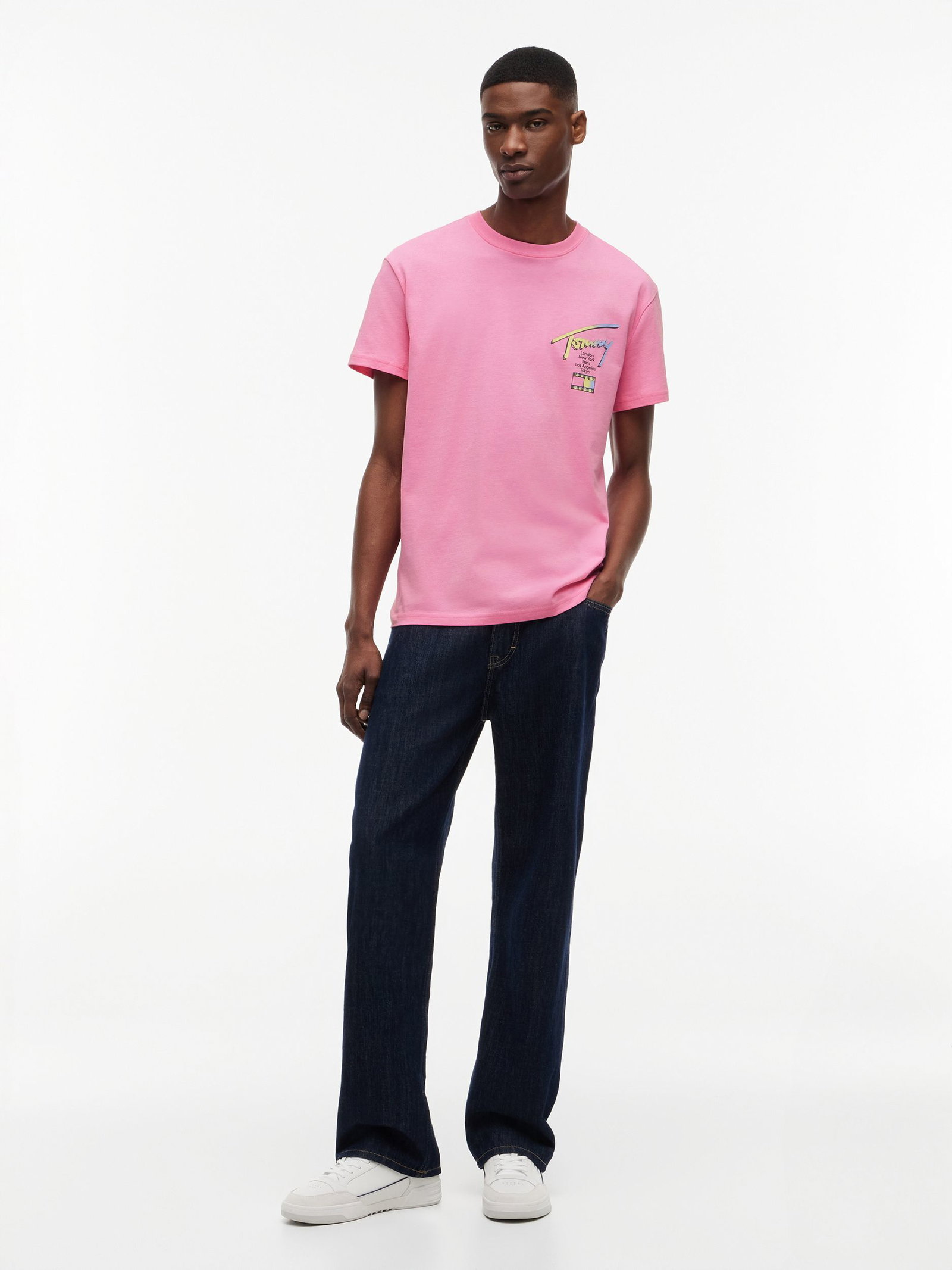 Tommy Jeans | Tommy Jeans Shirt | S | Pink Daisy