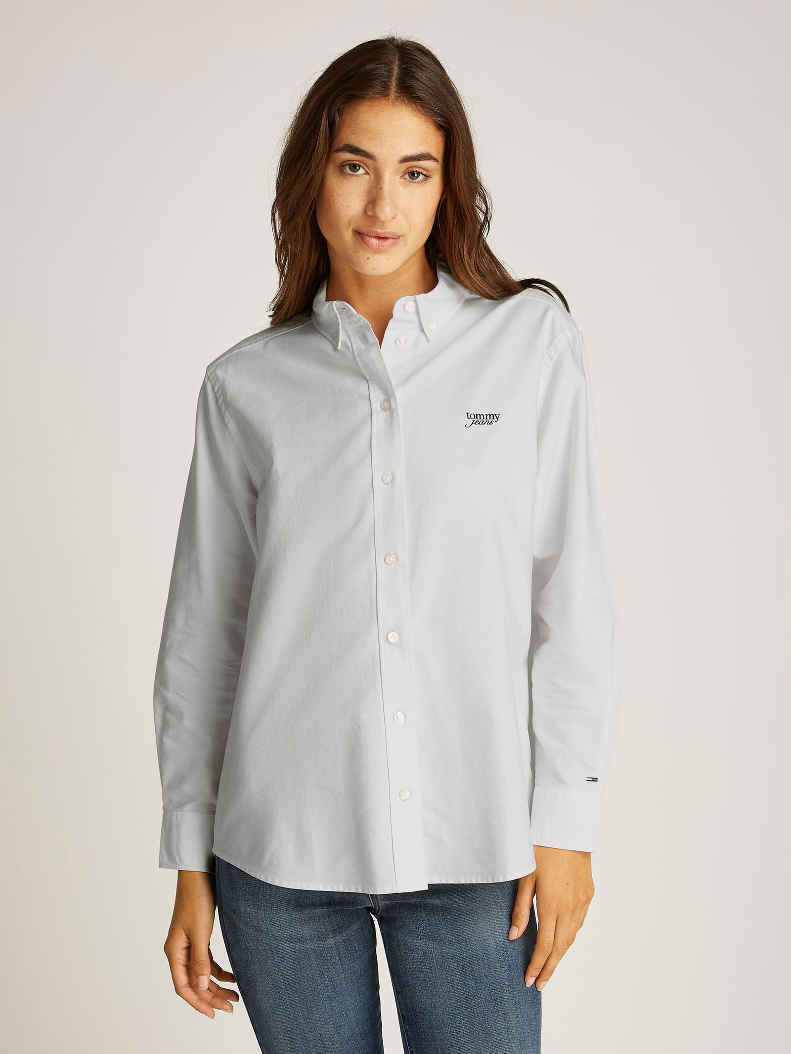ca61556ce5d3f96d13210eee7c715650  |  TJW RLX SCRIPT OXFORD SHIRT | M | ecru