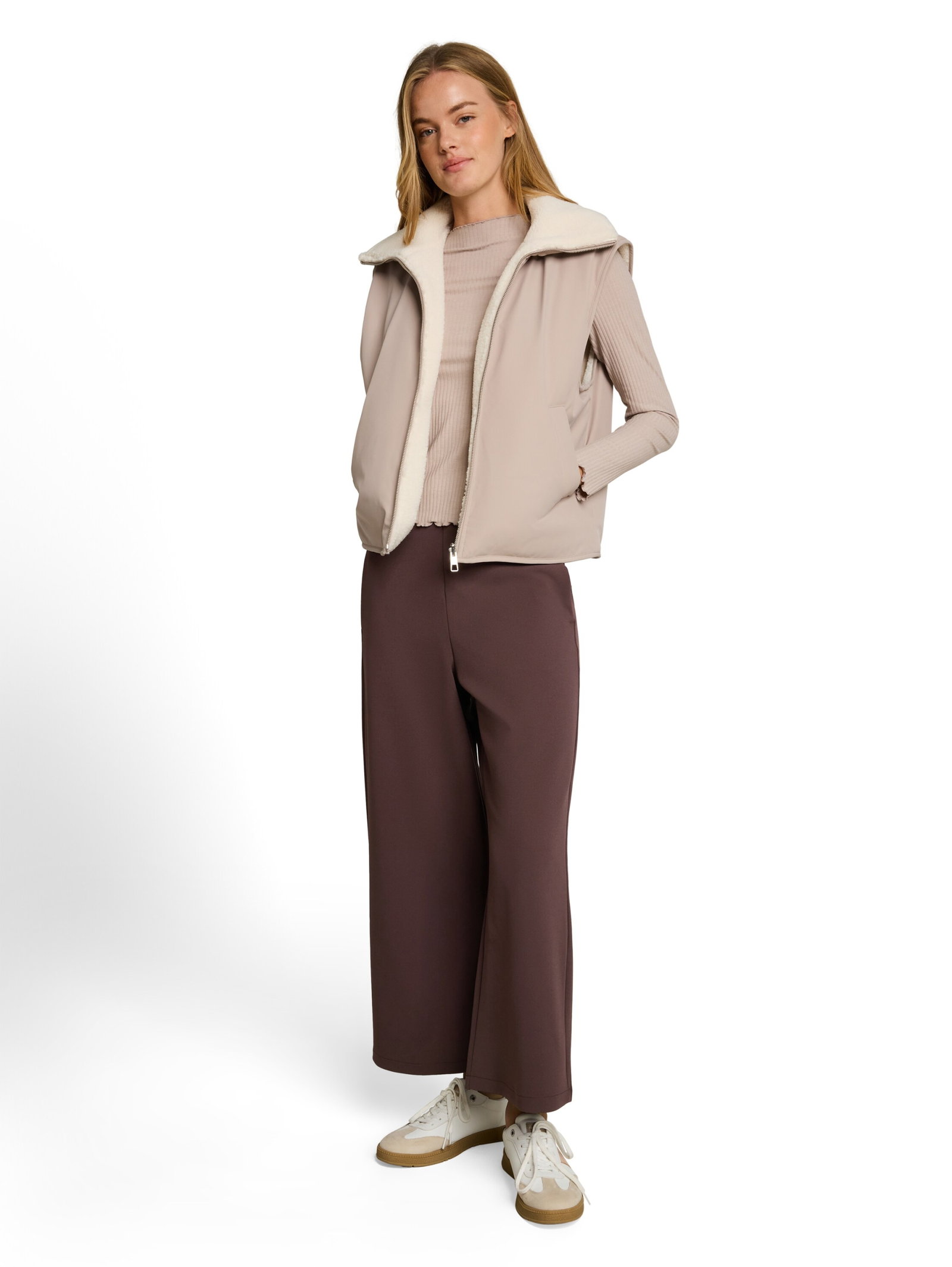 easy culotte, cool dark brown #5