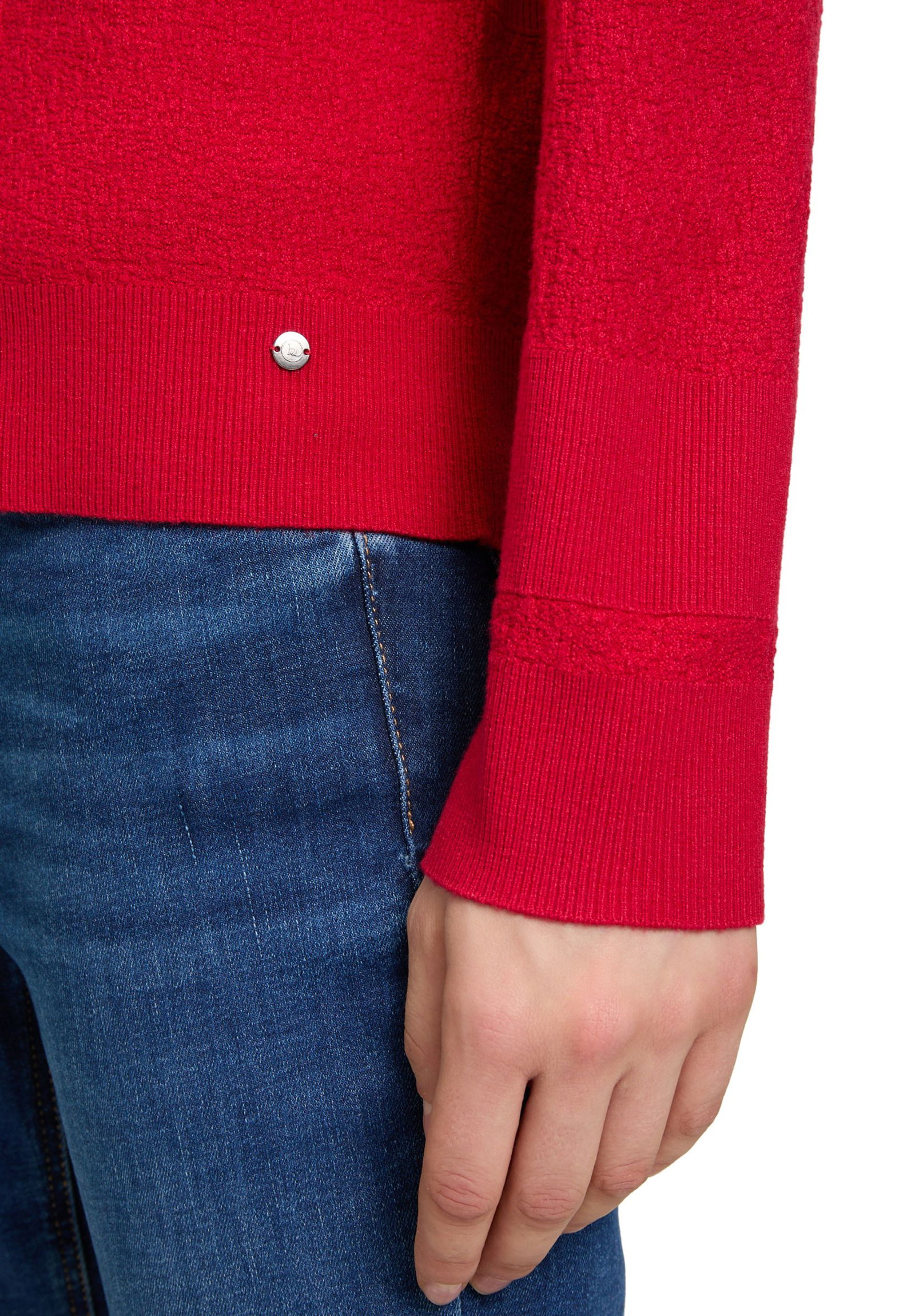 Betty & CO | Betty & CO Sweatjacke | 46 | dunkelrot