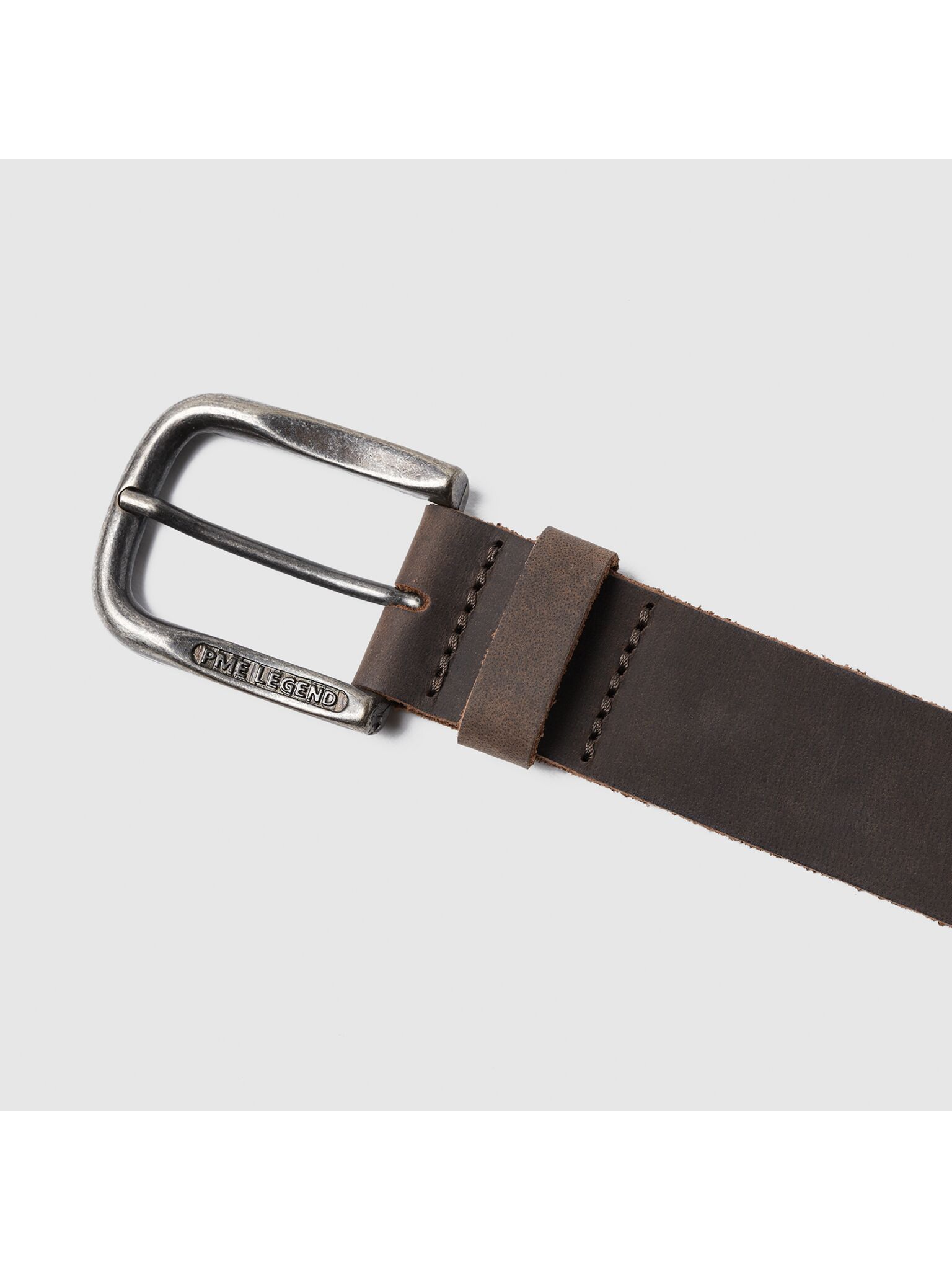 Belt Leather belt, D.Brown #1