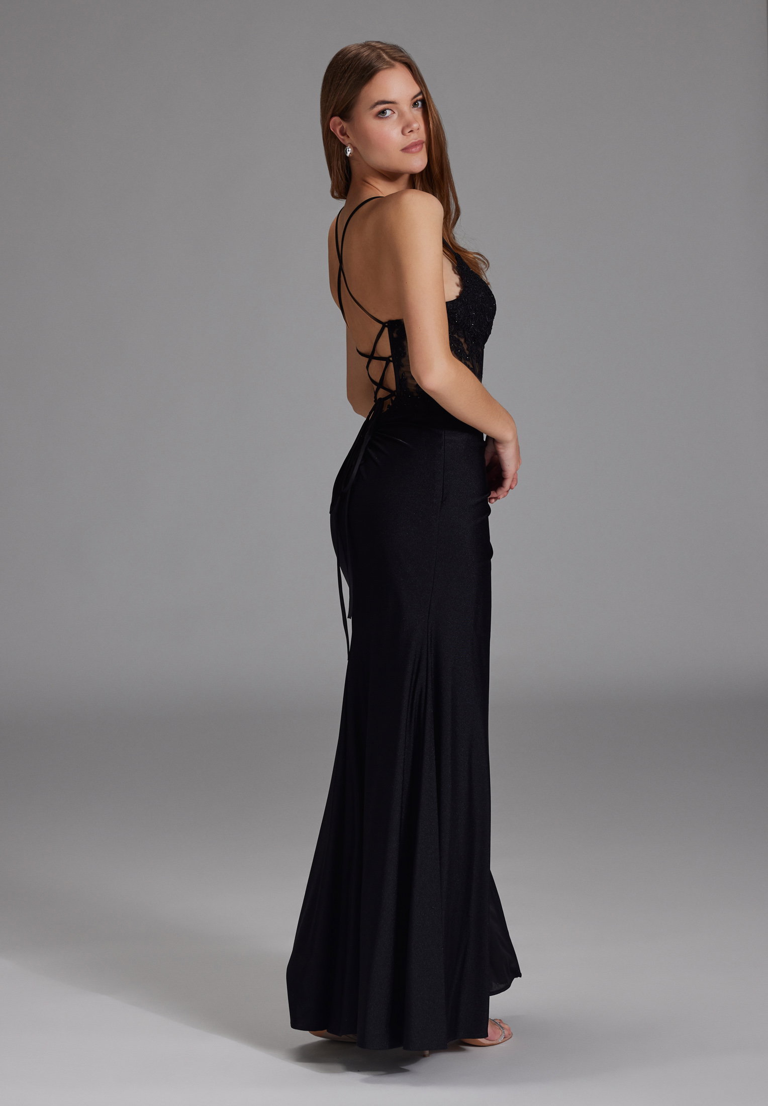 Hey Kyla Bodycon Kleid mit Spitzenstickerei #3