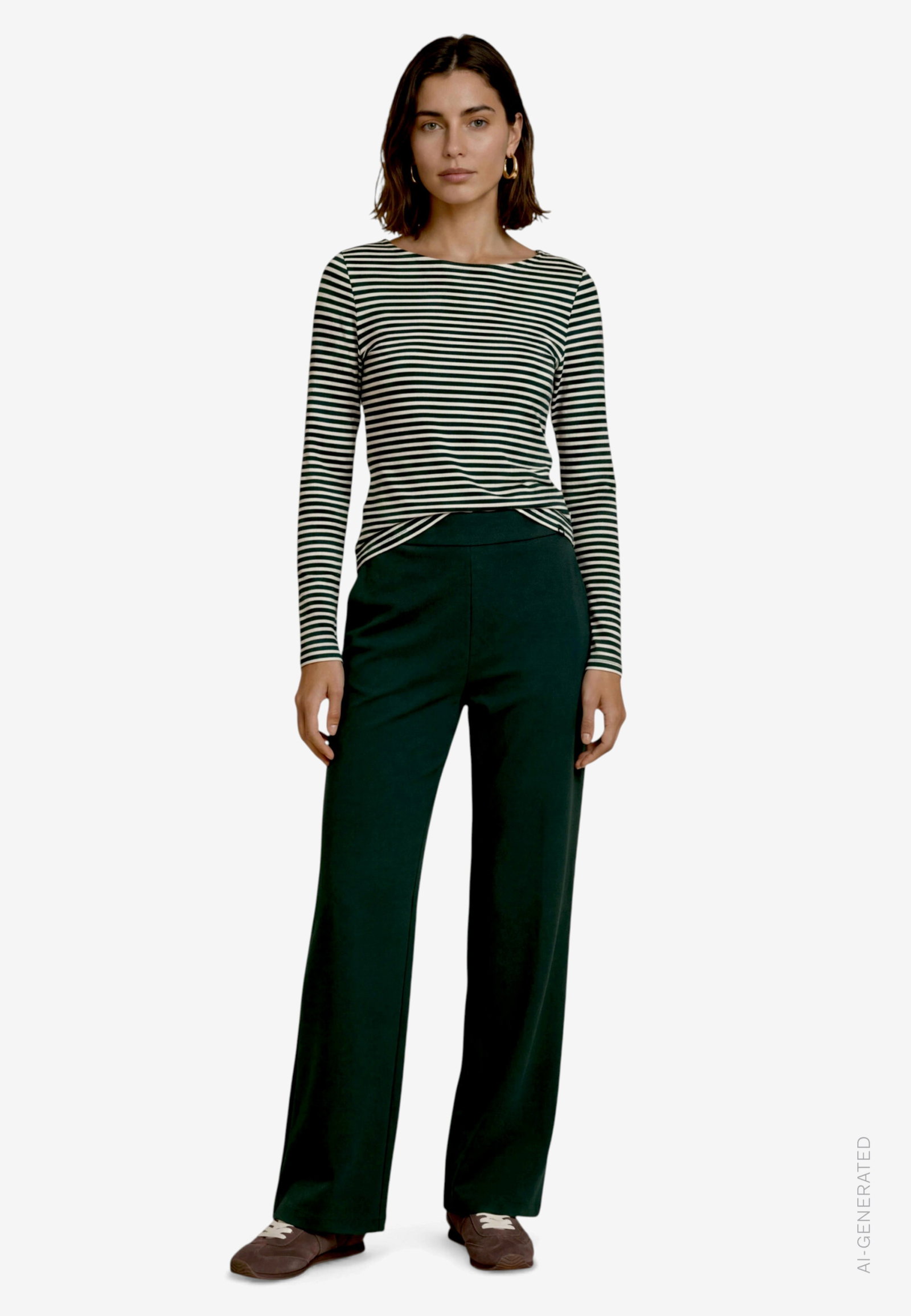 Hose Casual 7/8 Länge, Green Forest #4
