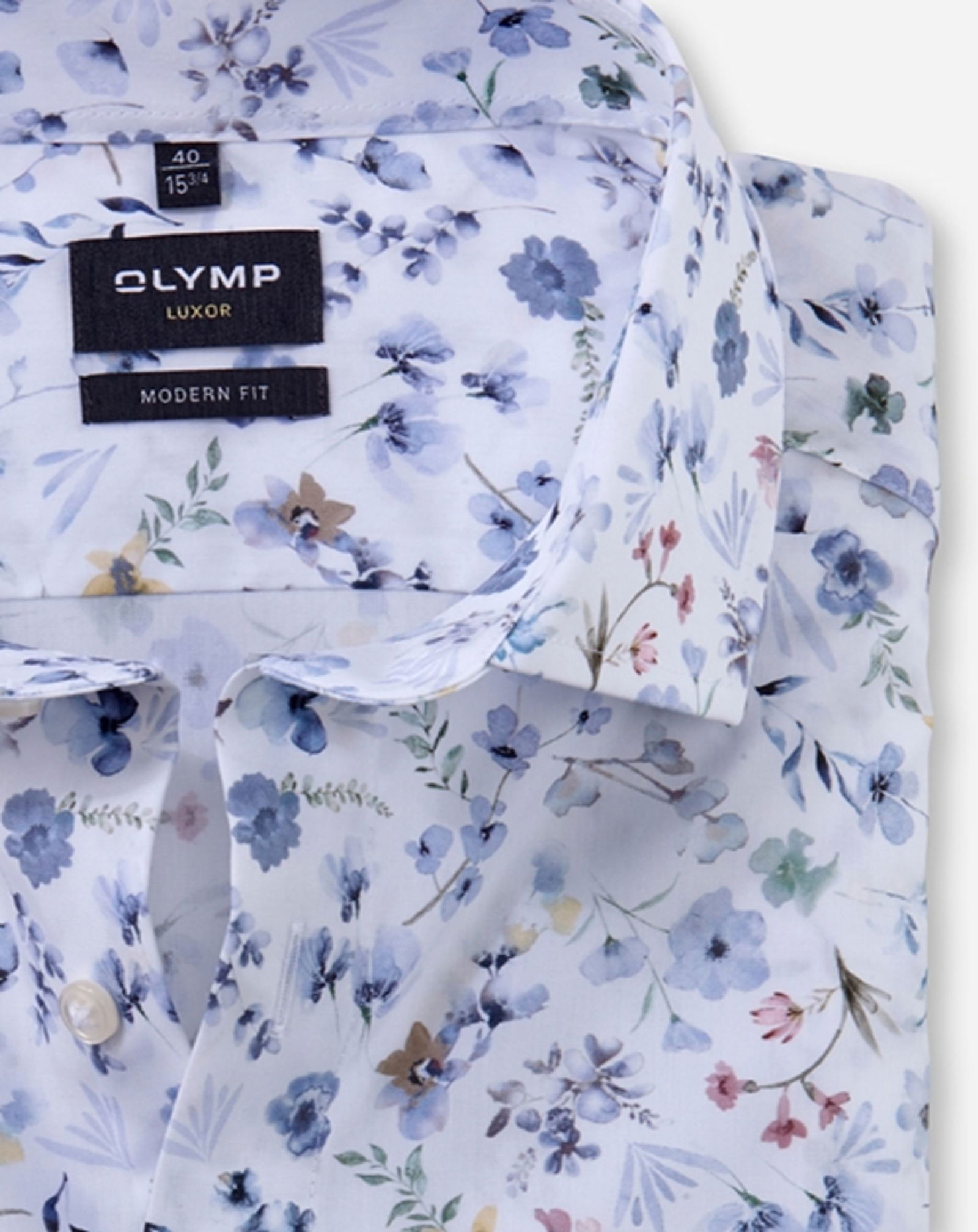 Olymp |  Olymp Hemd Modern Fit  | 43 | weiß