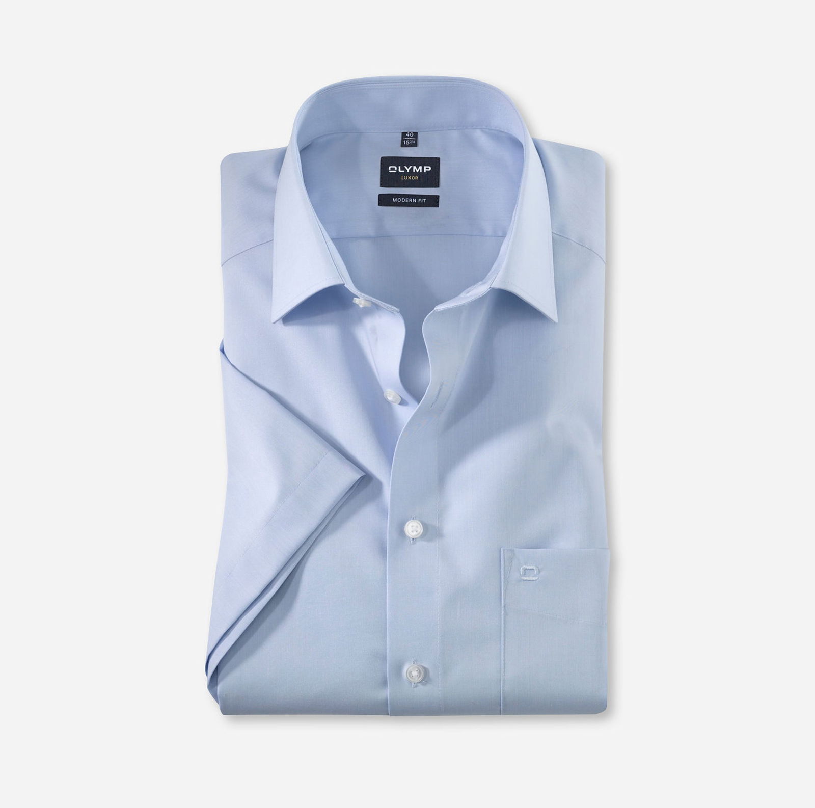 Olymp |  Olymp Hemd Modern Fit  | 40 | bleu