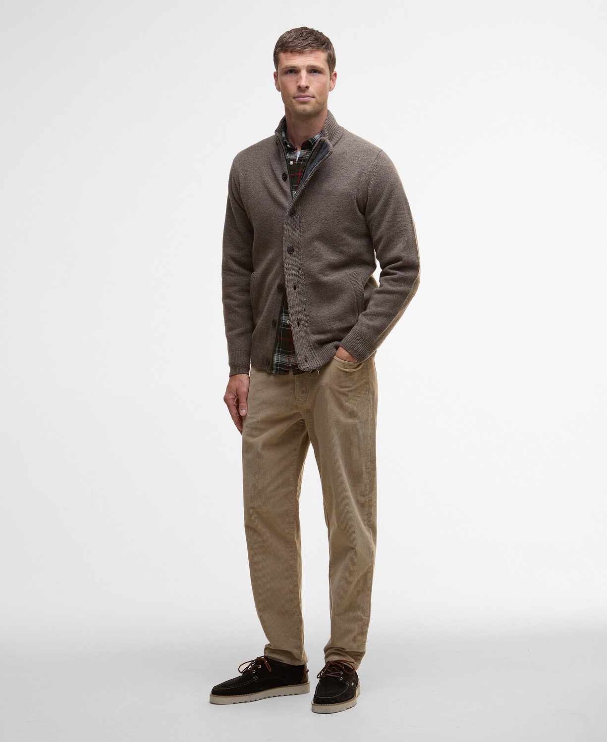 Barbour Pullover Essential Patch Zip Through #2