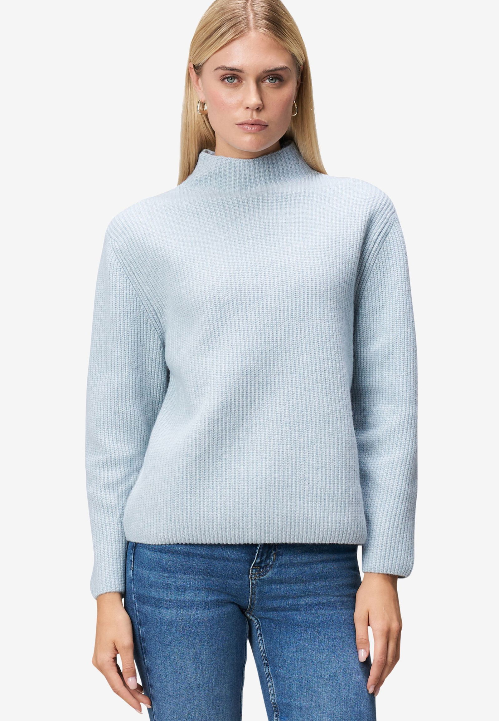 Zero |  Zero Pullover  | 36 | light blue melange