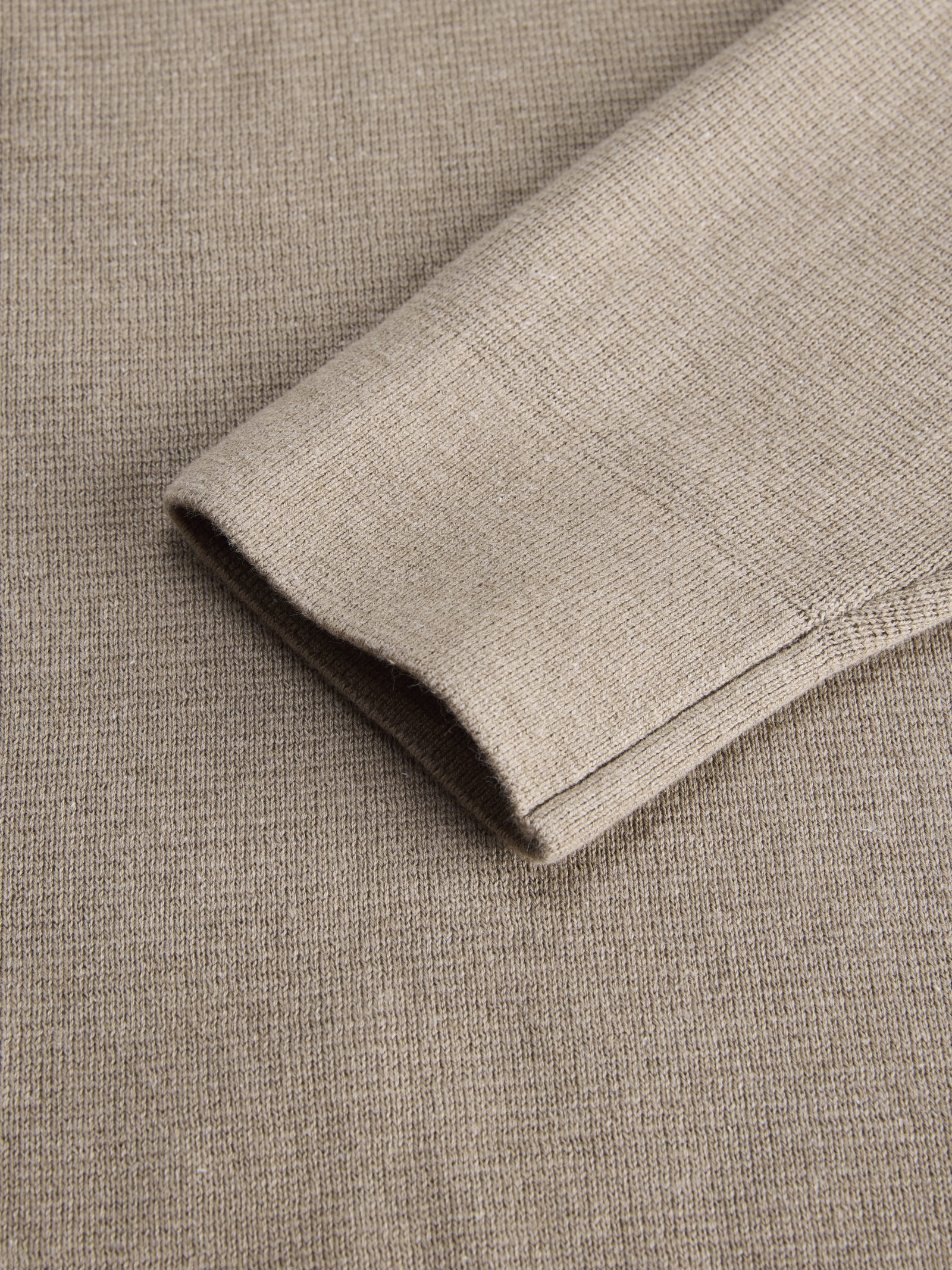 JPRBLAMILANO STITCH KNIT CREW NECK, Greige/Melange #7