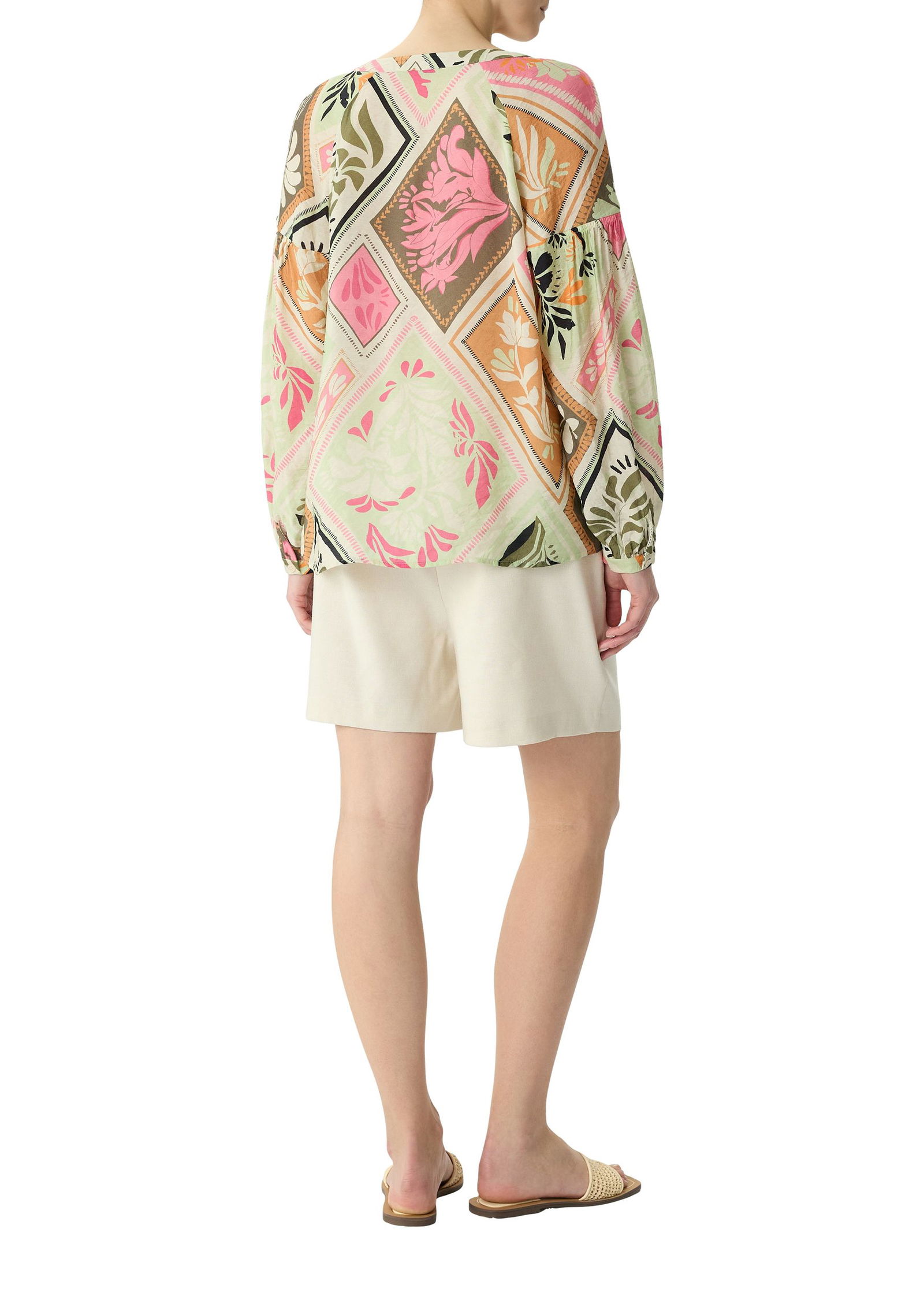 aed4e014ae08469f5e4571581d78826f Comma | Comma Druckbluse | 40 | 44A1