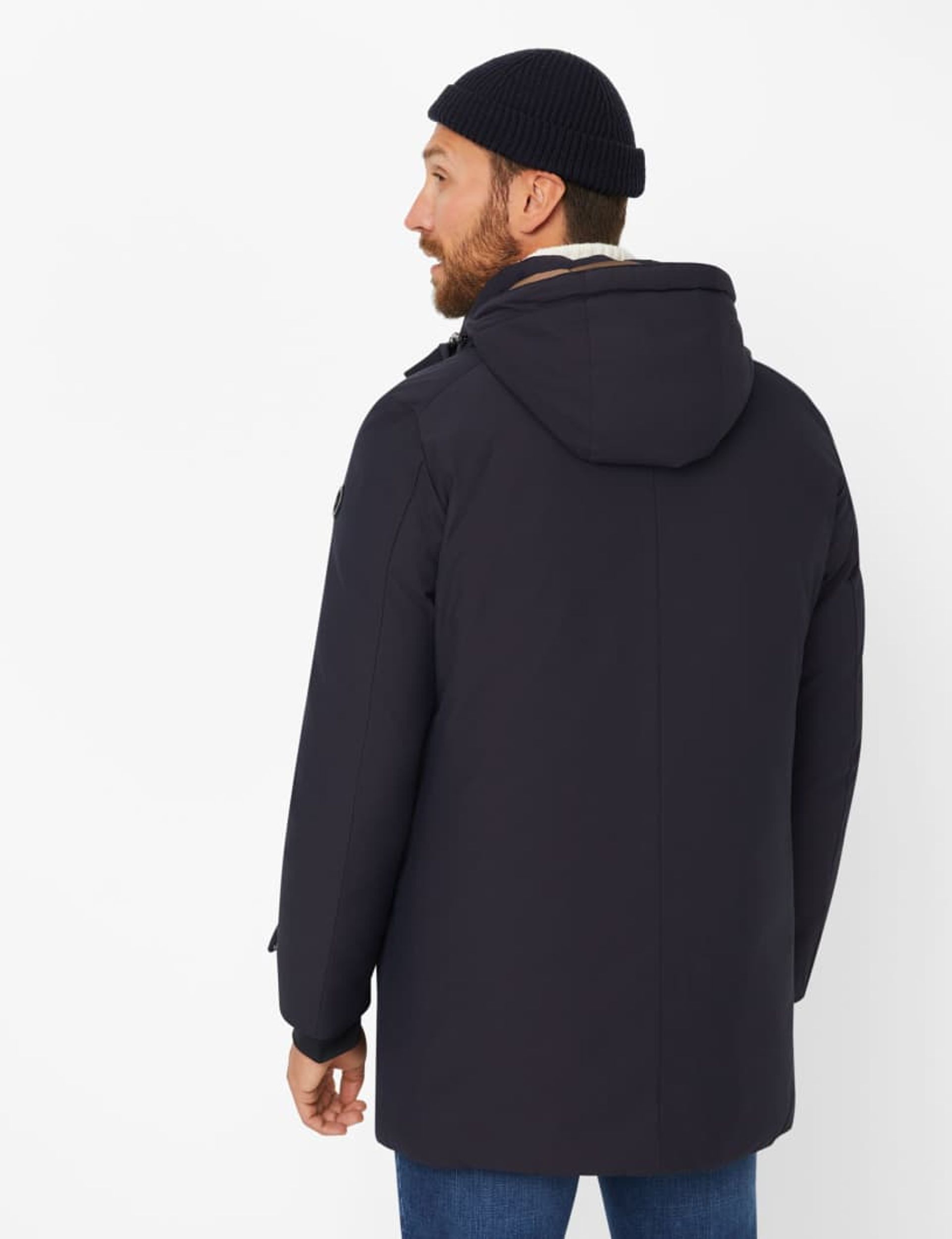 Brax |  Brax Long Jacke "Style Vitorio" | XXXL | clean raw blue