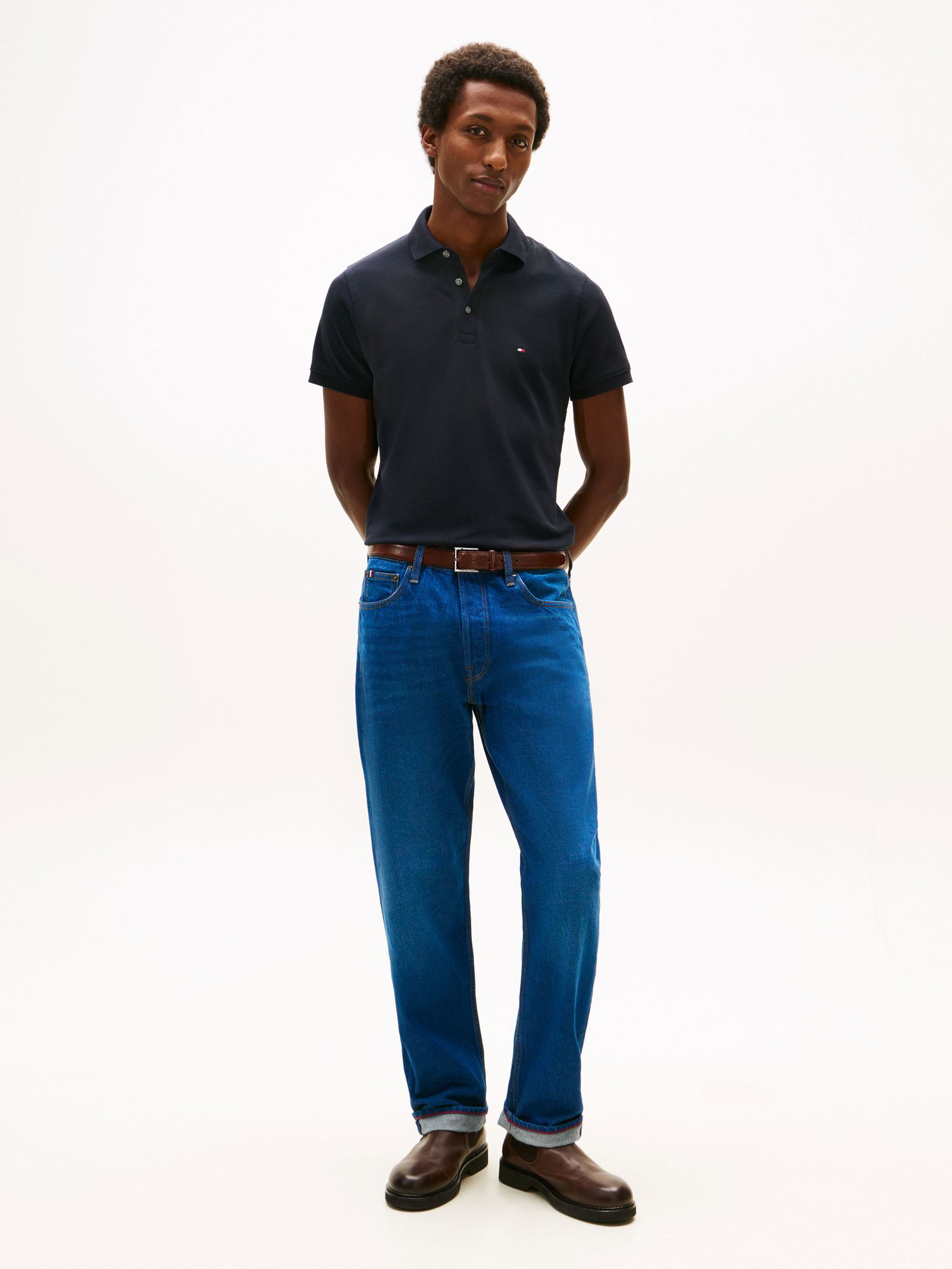 Tommy Hilfiger |  Tommy Hilfiger Poloshirt  | XL | desert sky