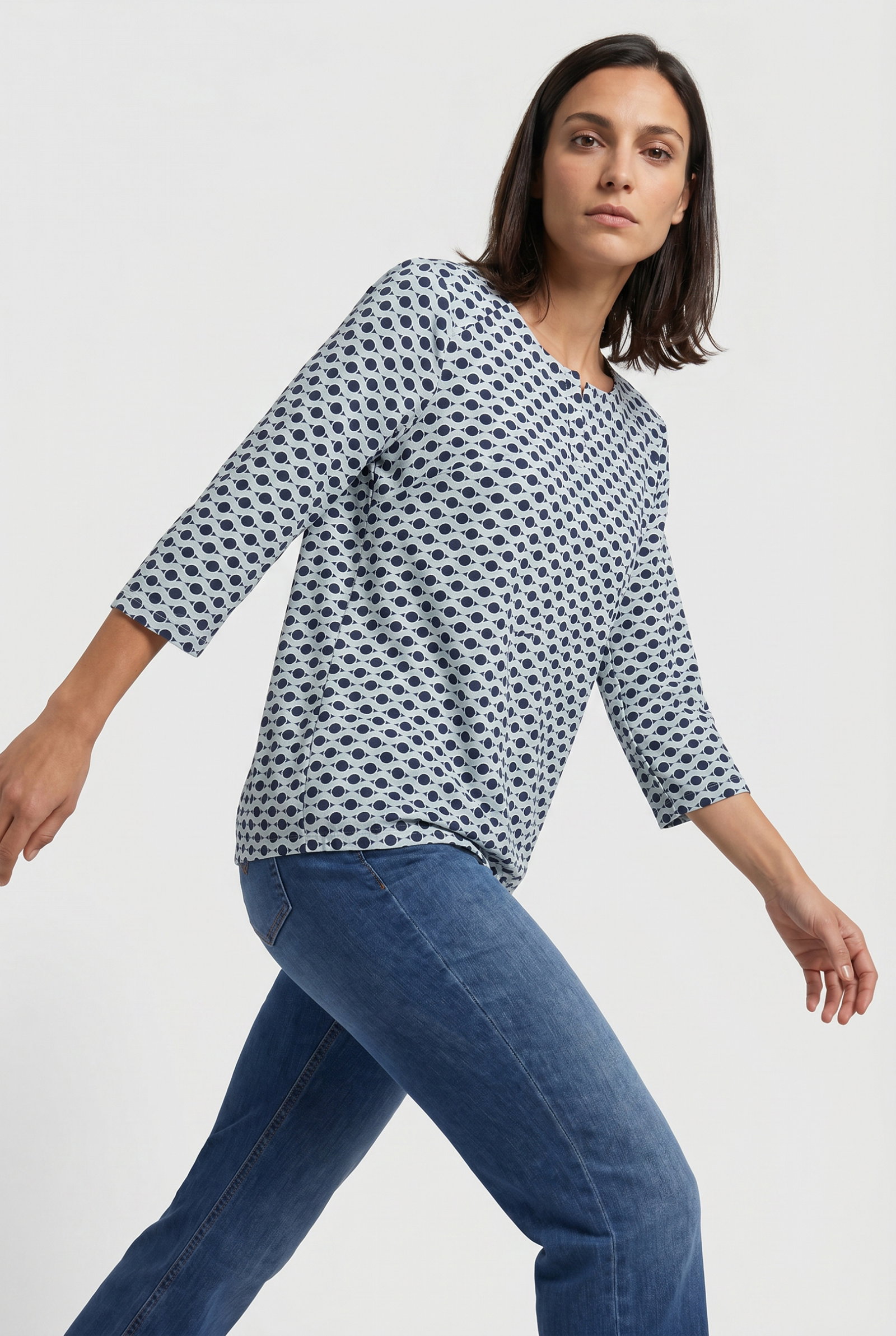 T-Shirt Long Sleeves, Power Navy #4