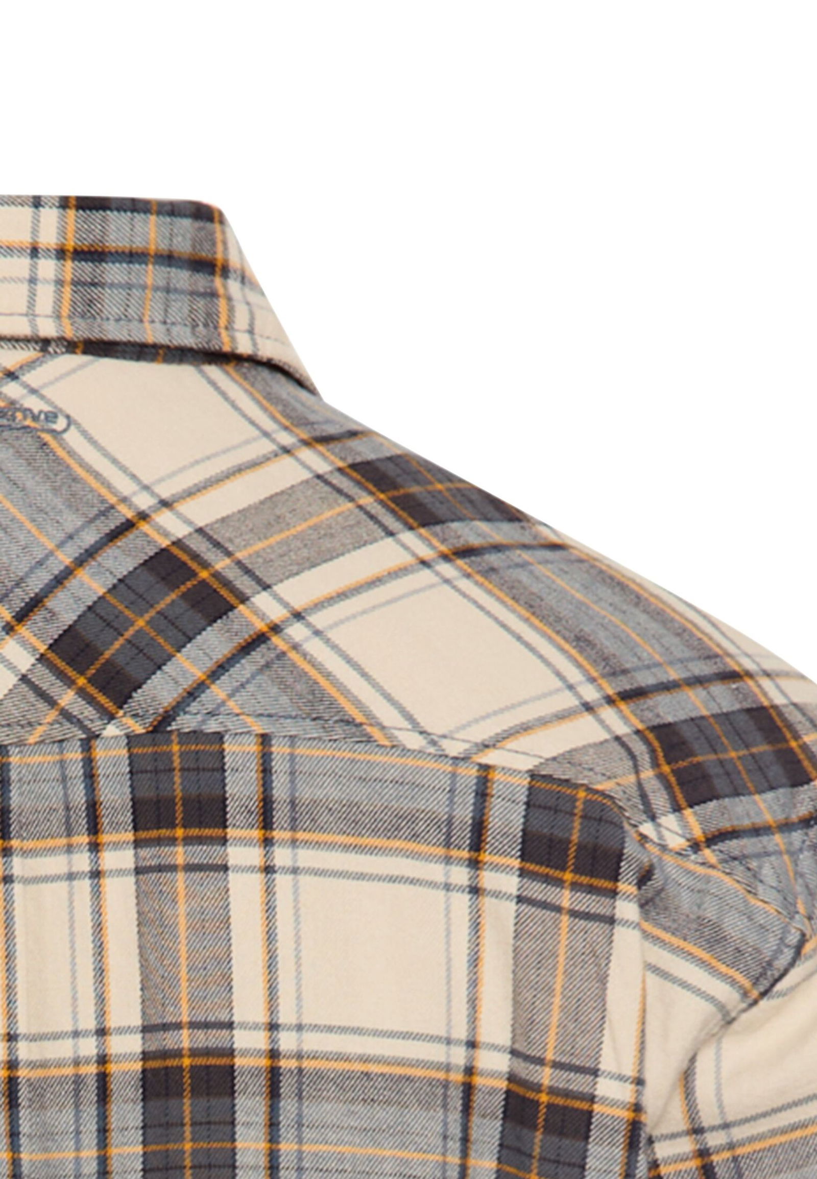 Camel Active |  Camel Active Hemd Regular Fit  | M | oatmeal