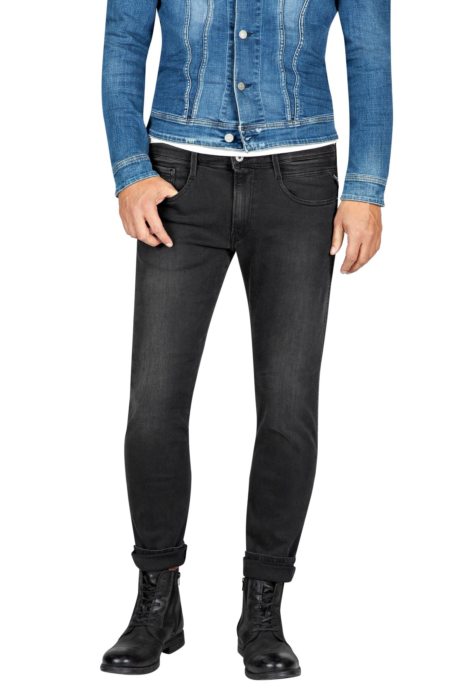 69a169972a0aca2f39cf0bb44836f0e6 Replay Slim Fit Jeans "Anbass"