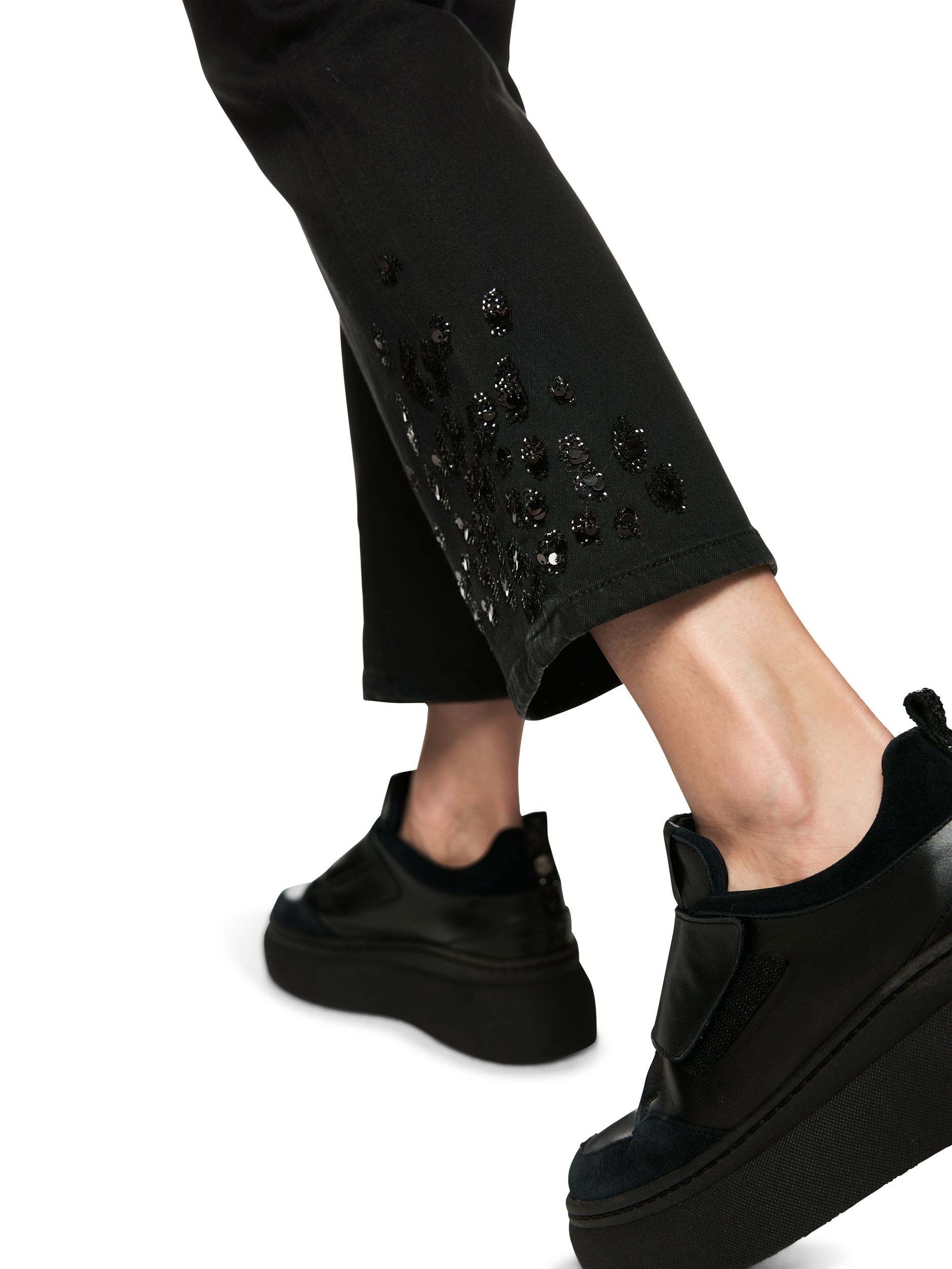 Marc Cain Pants |  Marc Cain Pants 7/8-Jeans  | 42 | black