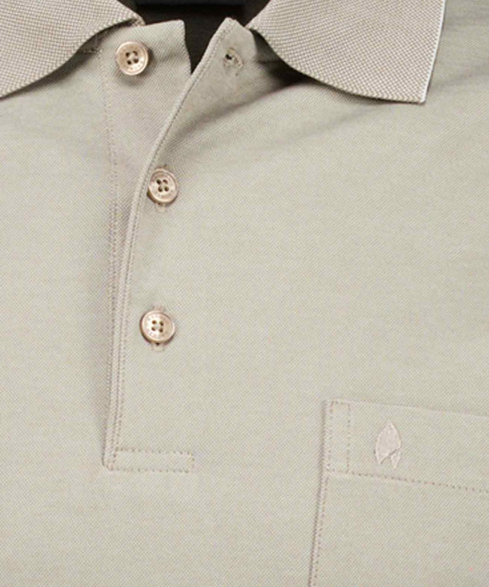 RAGMAN |  RAGMAN Poloshirt  | L | blau-melange