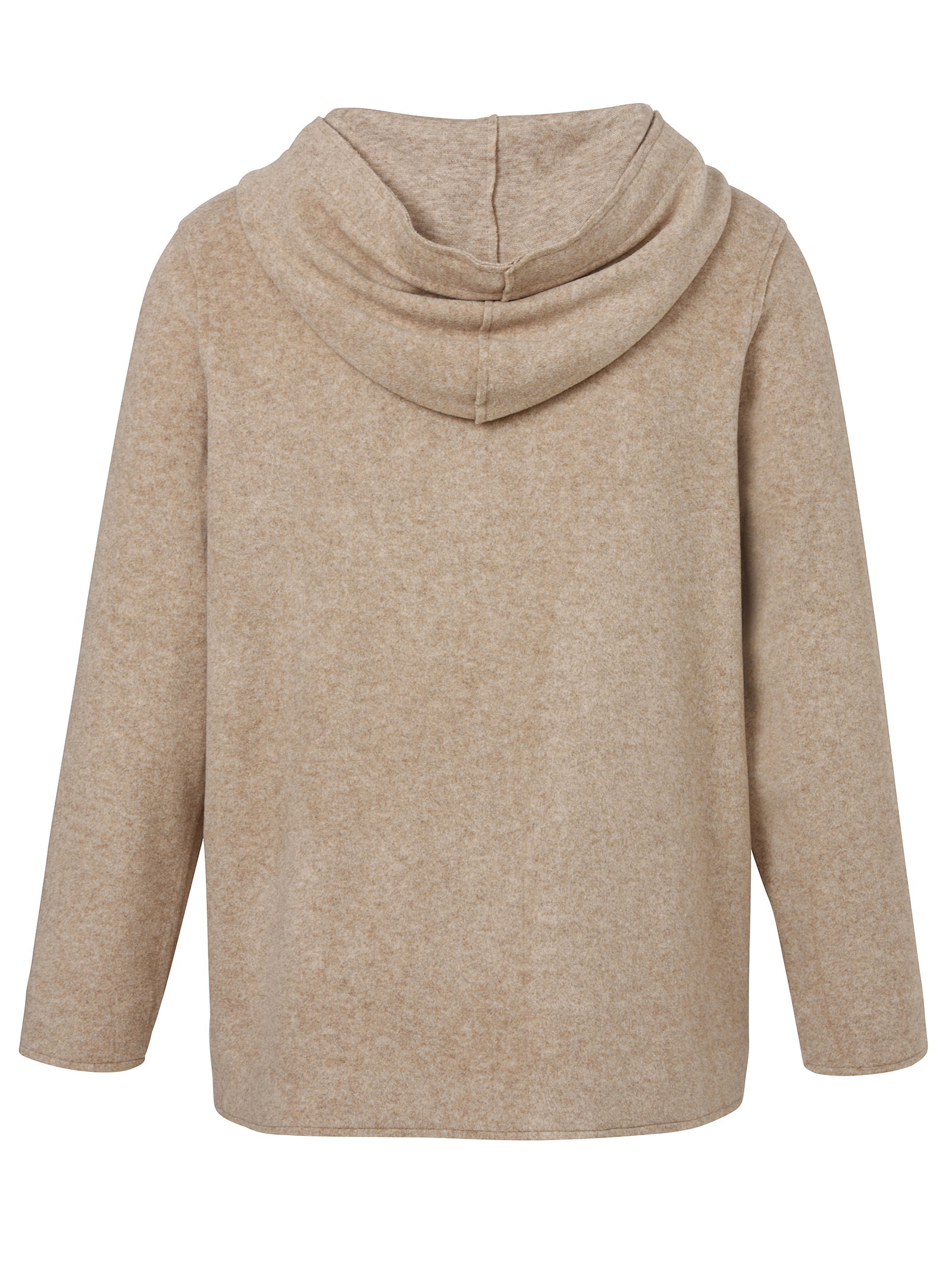 Jacke Kapuze 1/1 Arm Knöpfe, camel melange #2