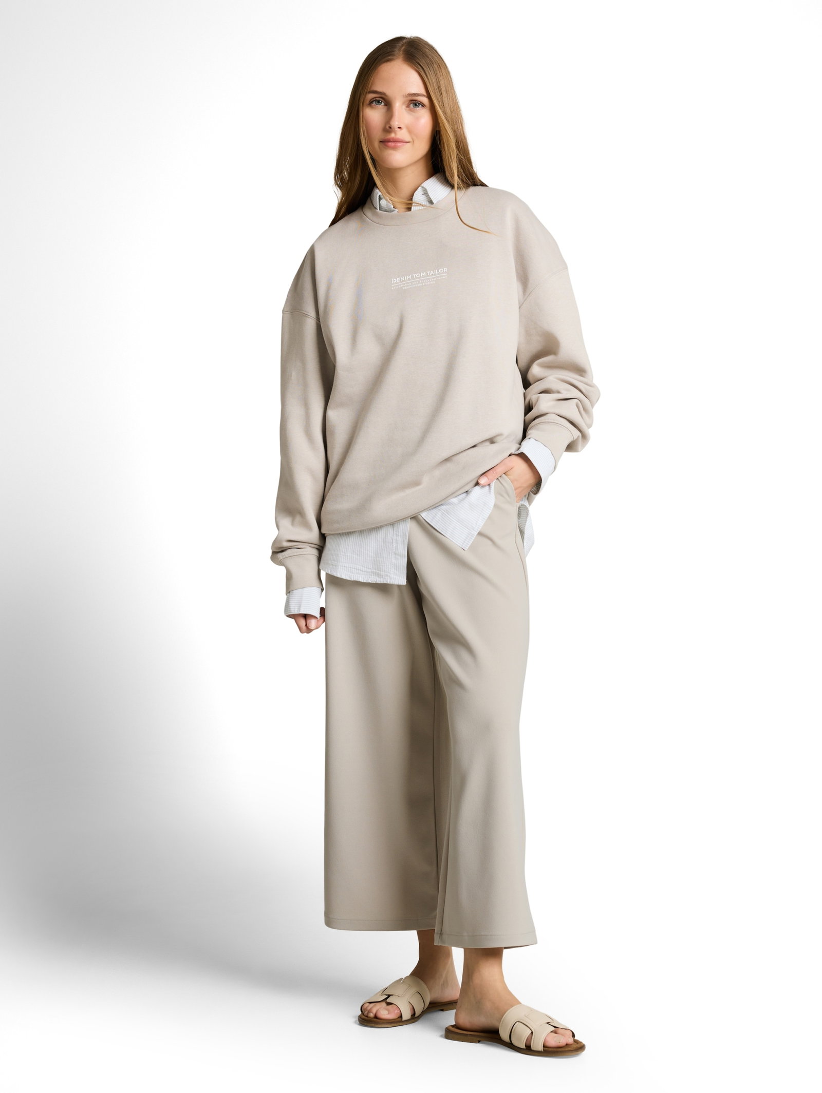 easy culotte, cloud grey #5