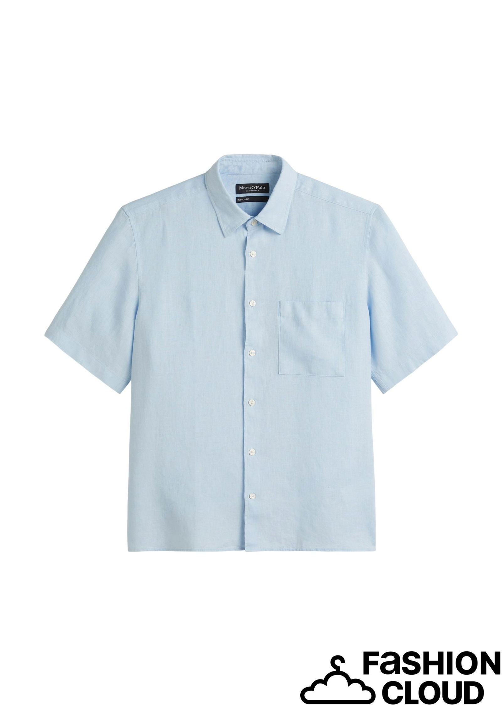 dcce6792eddc2aba5adff3d33cb62e3d Marc O´Polo | Marc O´Polo - Kurzarm-Hemd | XXL | homestead blue