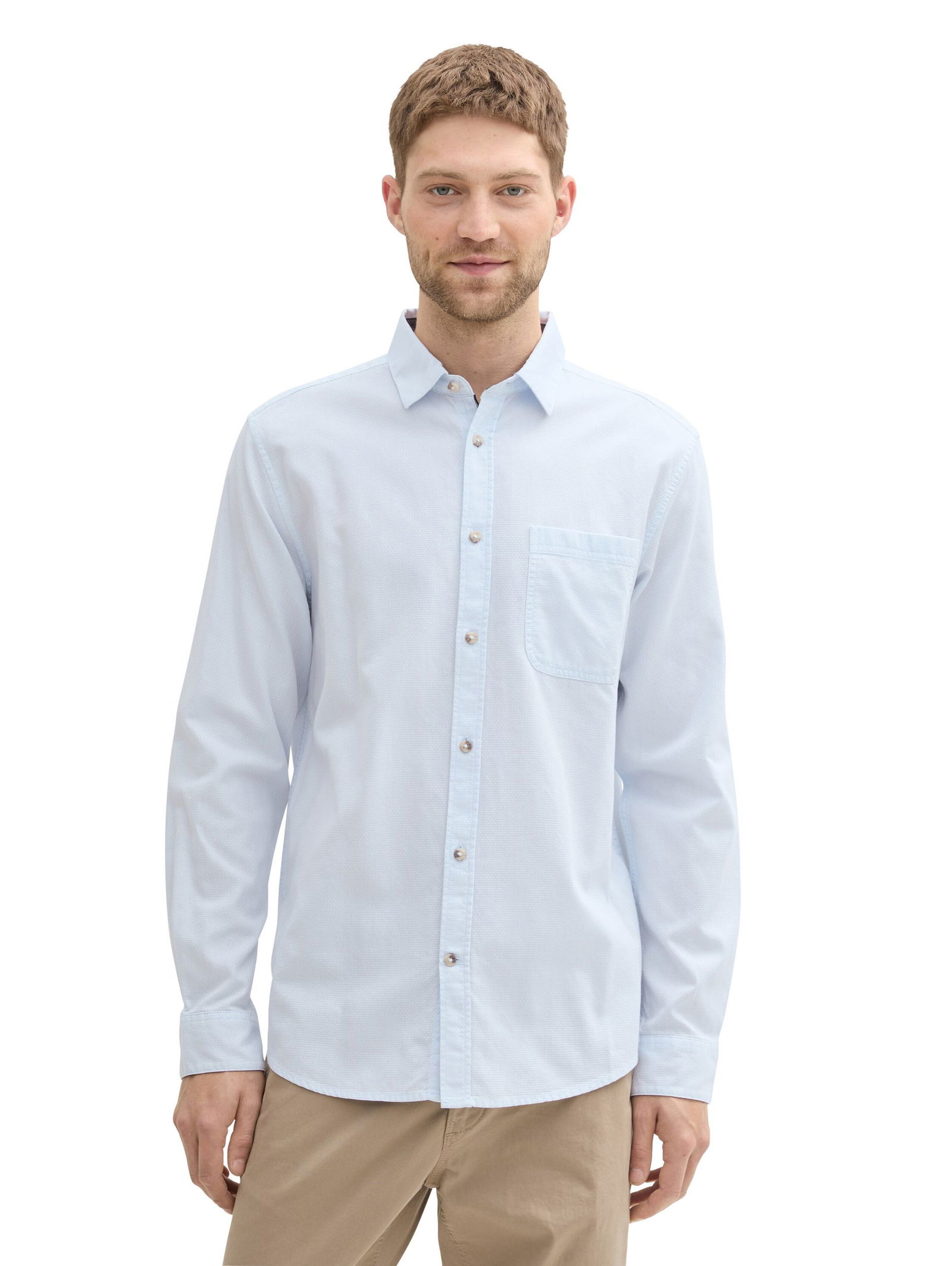  | structured shirt, dusty mint small structure | M | 2888_35972