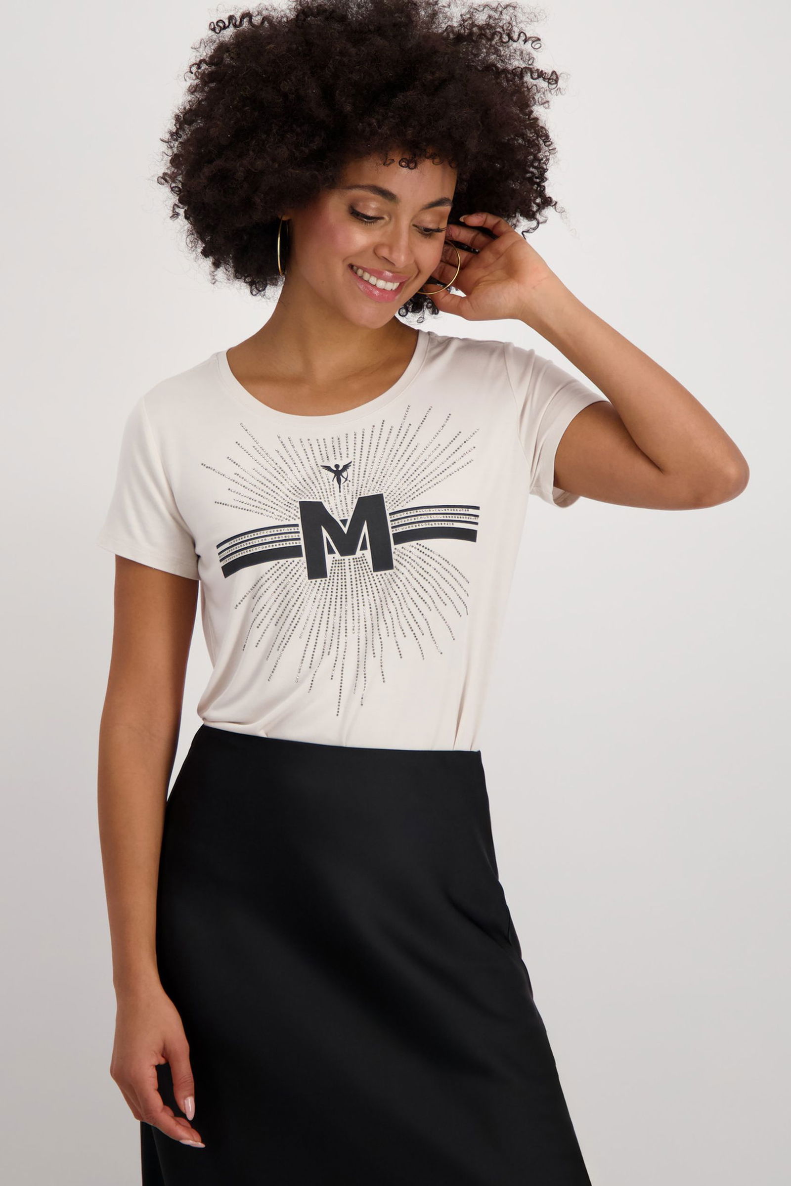 Monari |  T-Shirt, seashell | 42