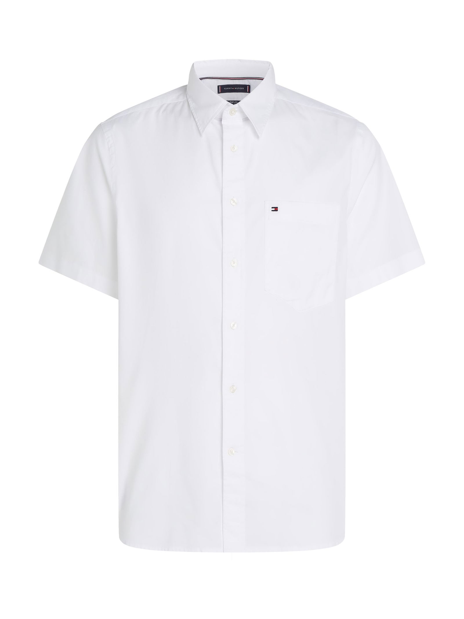 Tommy Hilfiger |  Tommy Hilfiger Hemd Regular Fit  | L | th optic white