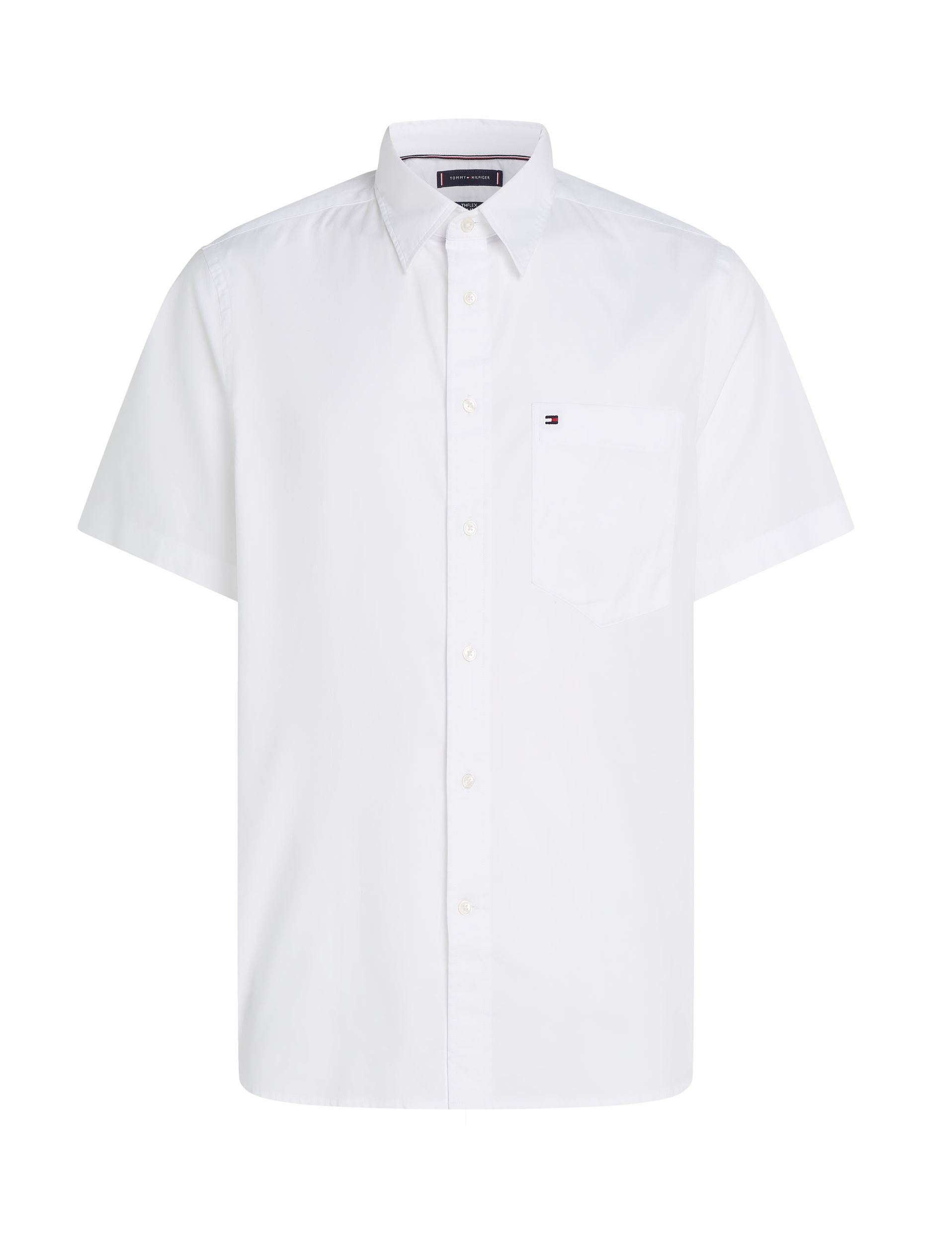 Tommy Hilfiger |  Tommy Hilfiger Hemd Regular Fit  | L | th optic white